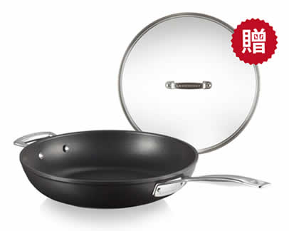 超完美不沾鍋 單枘單耳煎鍋 28cm/30cm 六折贈送鍋蓋