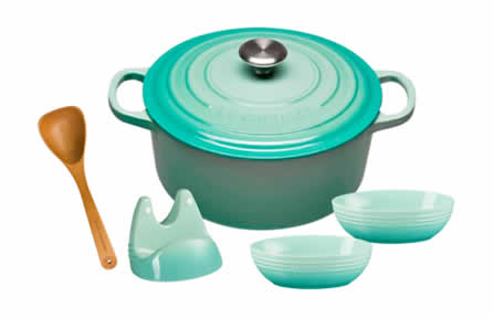 典藏圓鐵鍋 22cm + 橢圓形湯碗 2入 + 鍋蓋架 + 楓木湯杓