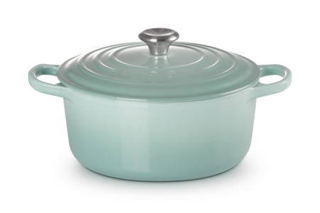 典藏琺瑯鑄鐵圓鍋18-26cm (鋼頭)