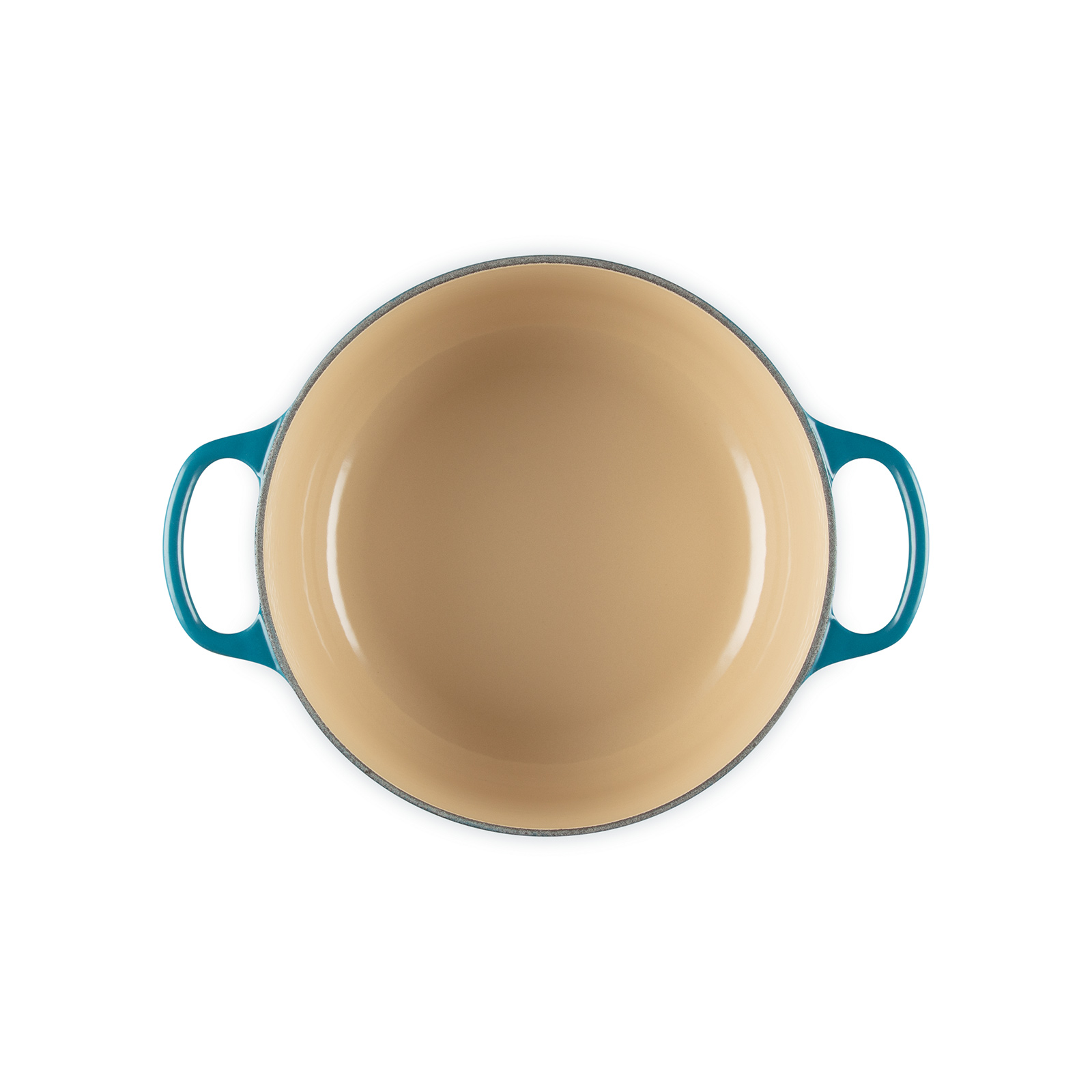 典藏琺瑯鑄鐵圓鍋(鋼頭-內鍋白) image number 4