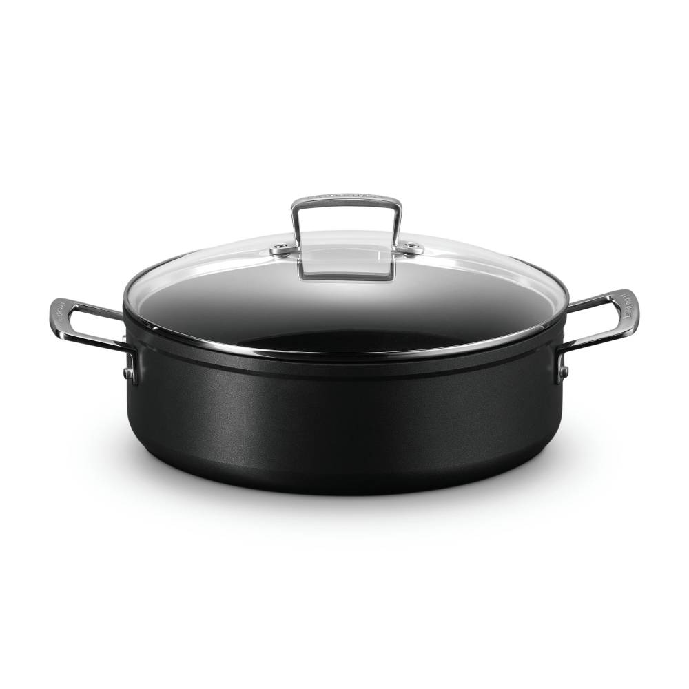 超完美不沾鍋系列雙耳深煎鍋 28cm (附蓋)