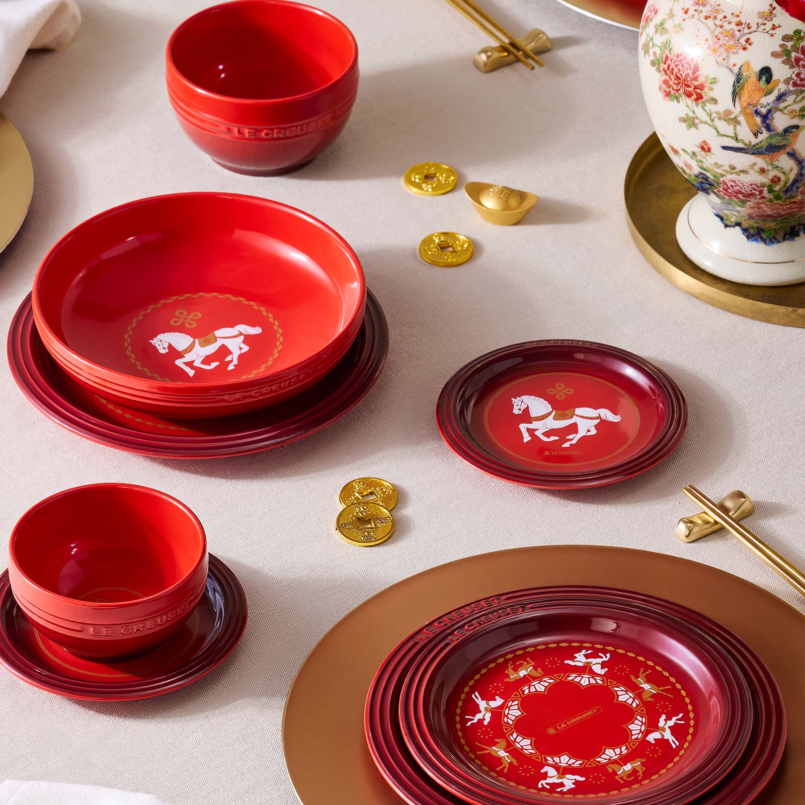 旋轉木馬系列圓盤15cm (櫻桃紅) image number 7