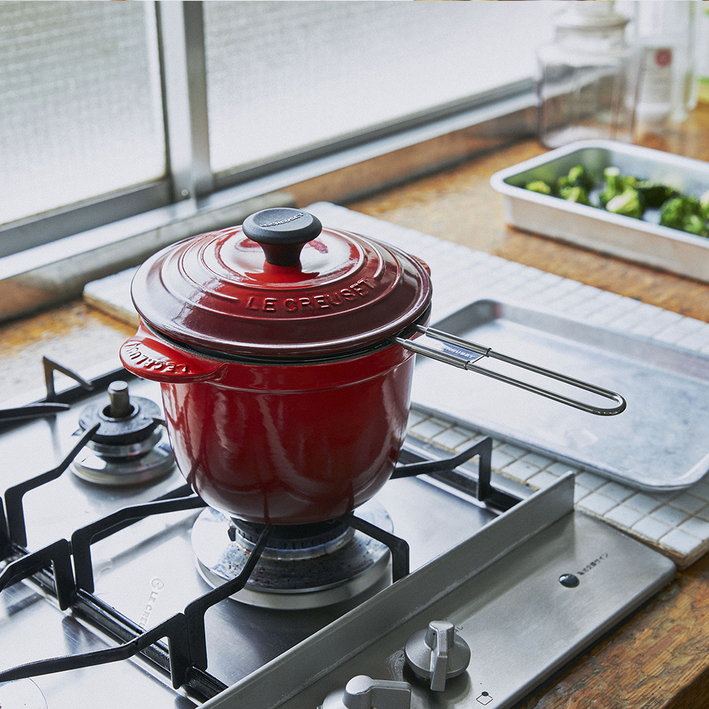 萬用窈窕鑄鐵鍋網籃 image number 5