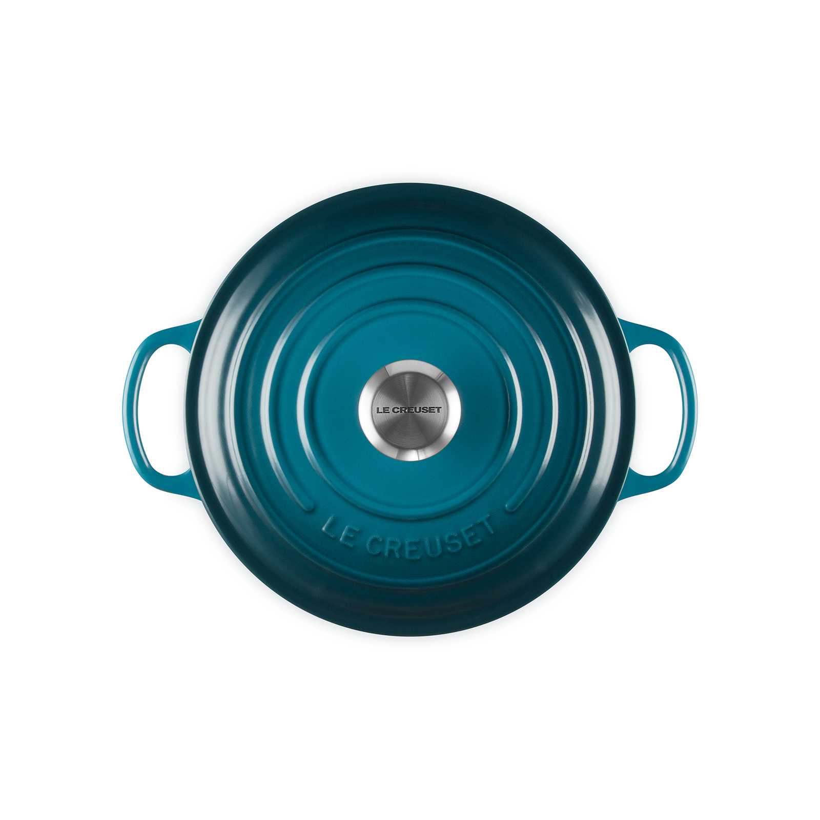 典藏琺瑯鑄鐵圓鍋(鋼頭-內鍋白) image number 3