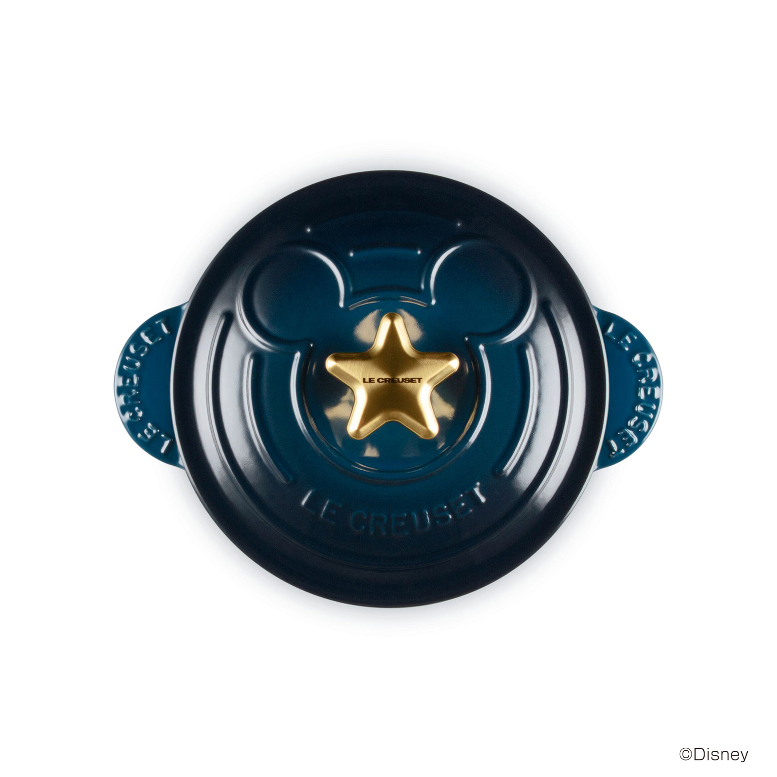 萬用窈窕鑄鐵鍋 18 (迪士尼米奇系列-星型金頭) image number 3