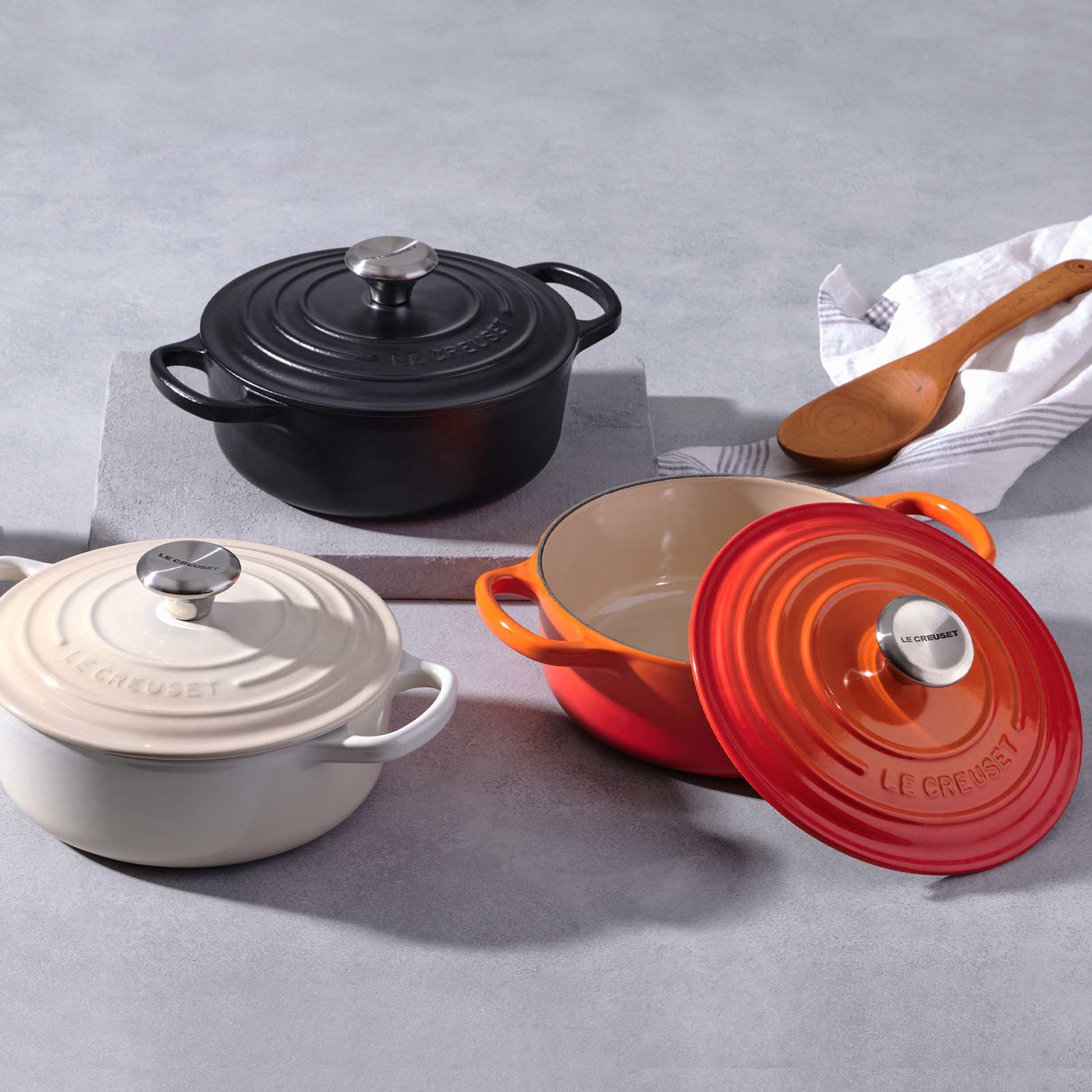 典藏琺瑯鑄鐵圓形燉鍋 image number 5