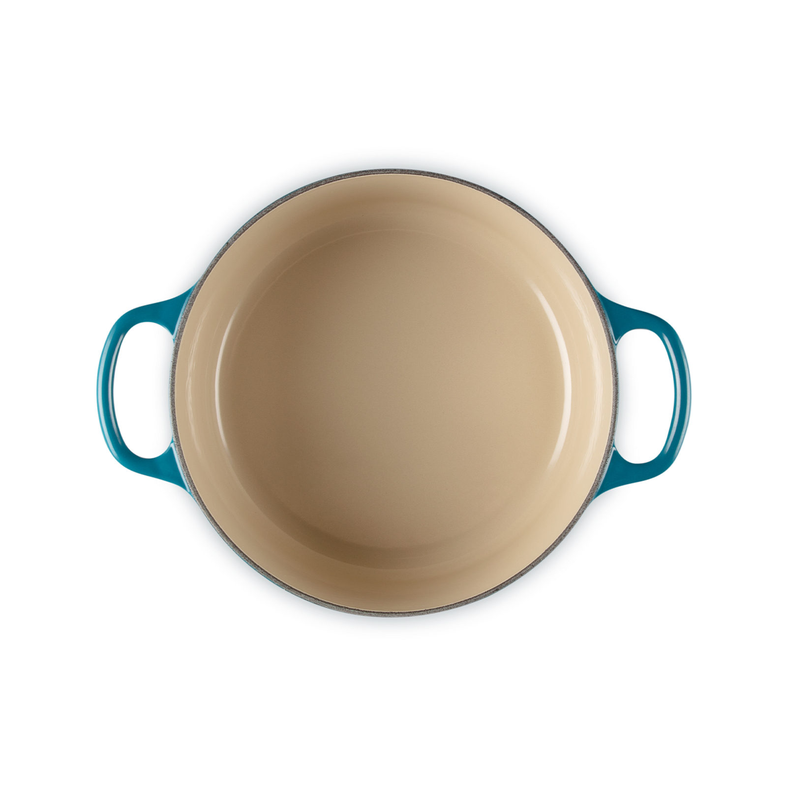 典藏琺瑯鑄鐵圓鍋(鋼頭-內鍋白) image number 4