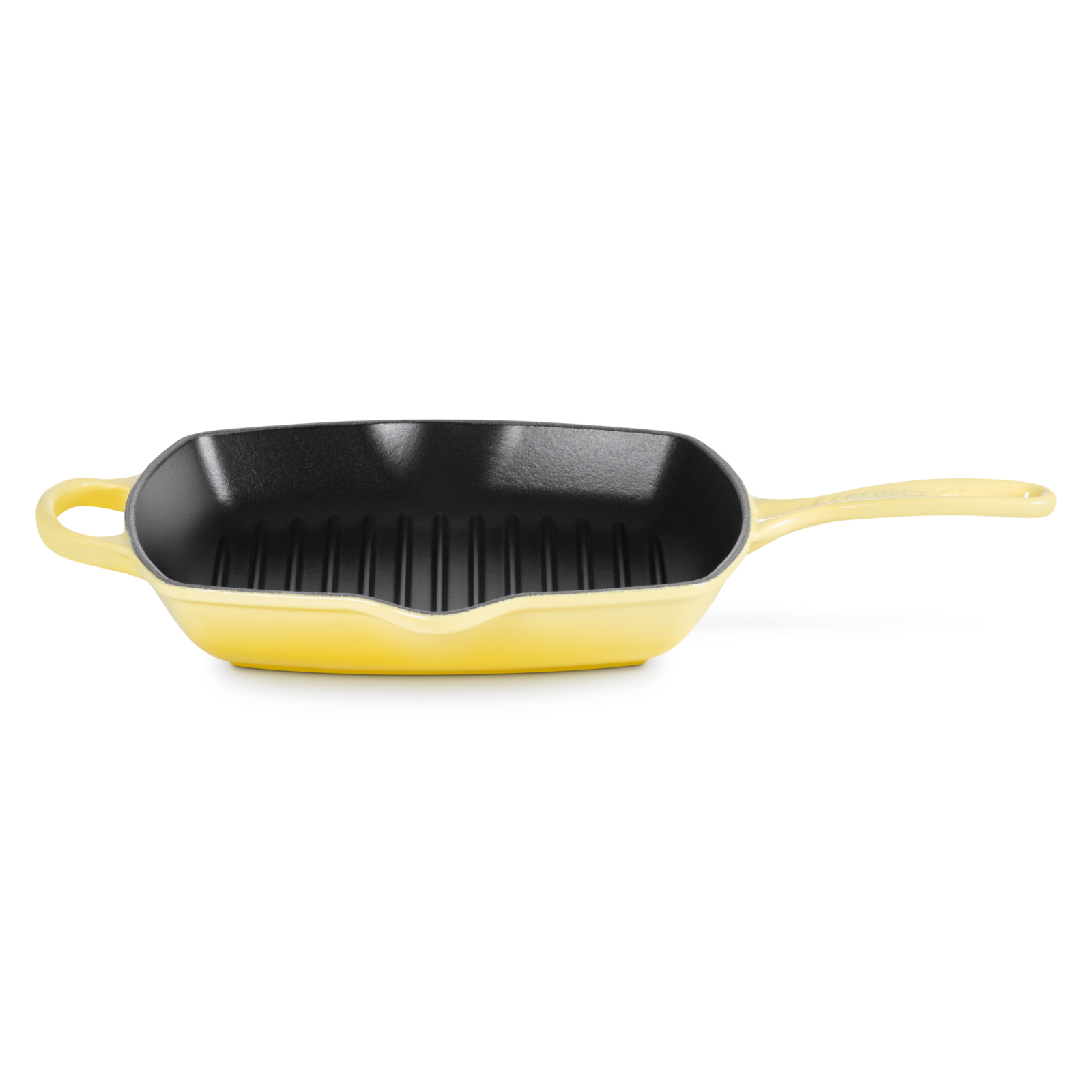 典藏琺瑯鑄鐵單耳單柄方烤盤26cm(閃亮黃)