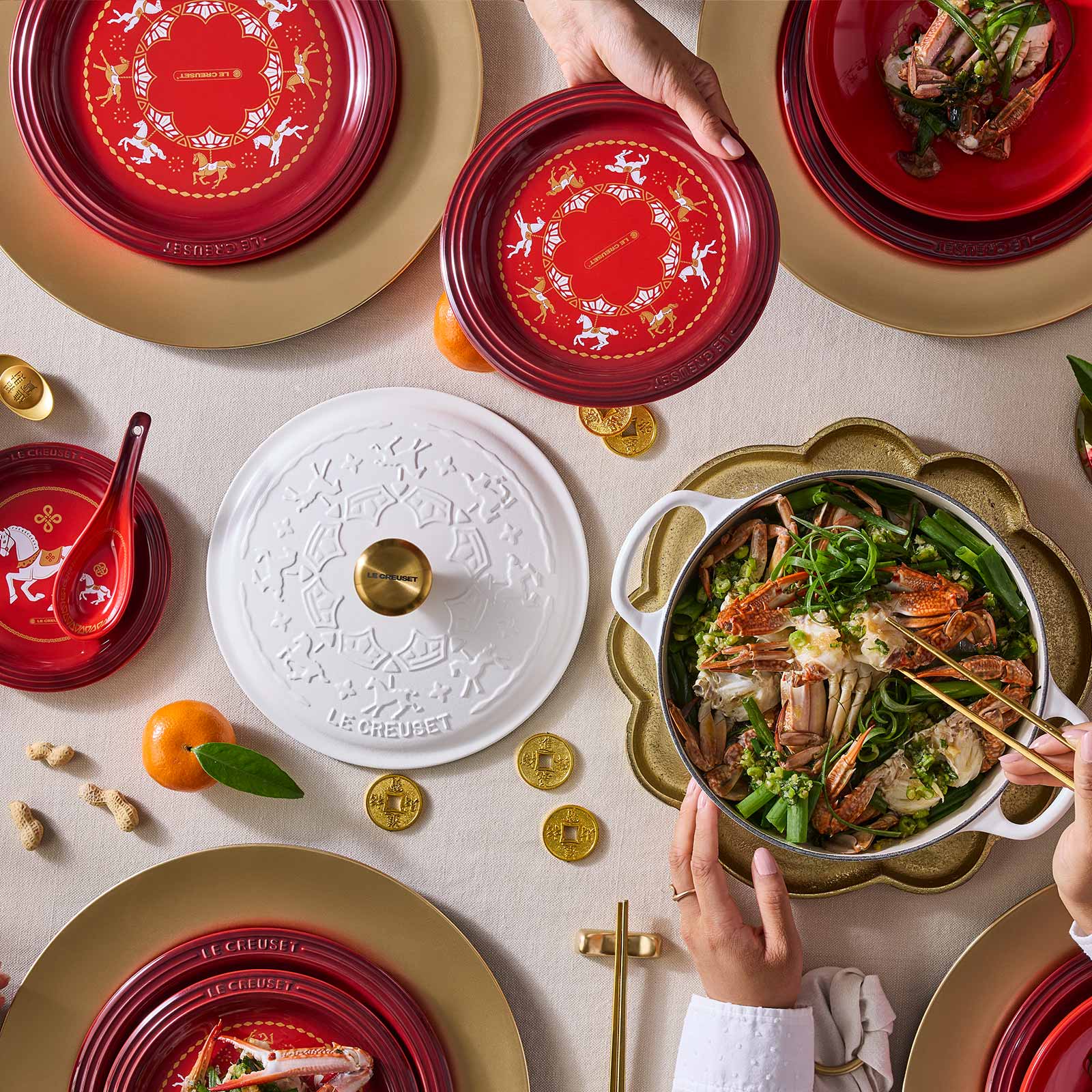 旋轉木馬系列圓盤 (櫻桃紅) image number 5