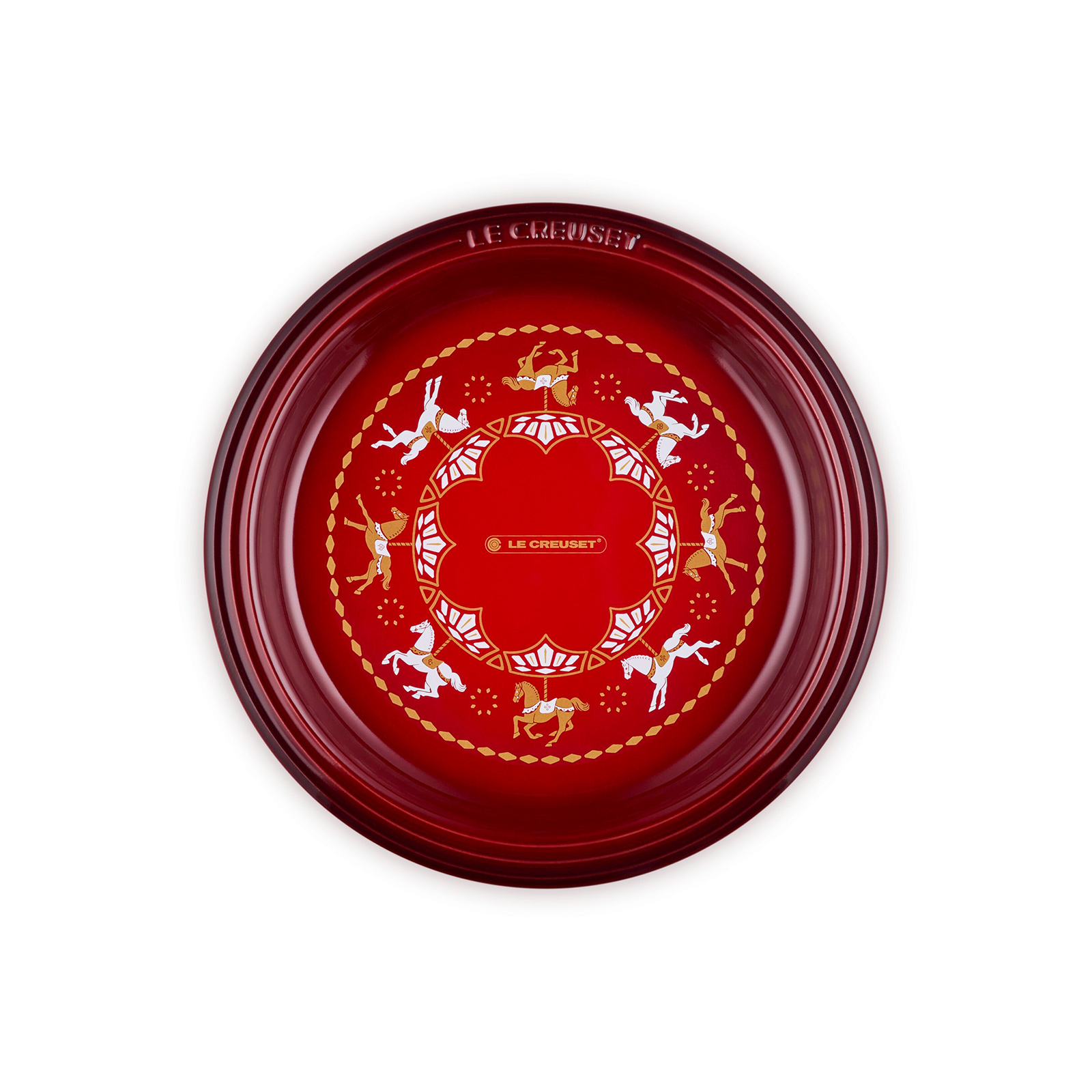 旋轉木馬系列圓盤 (櫻桃紅) image number 1