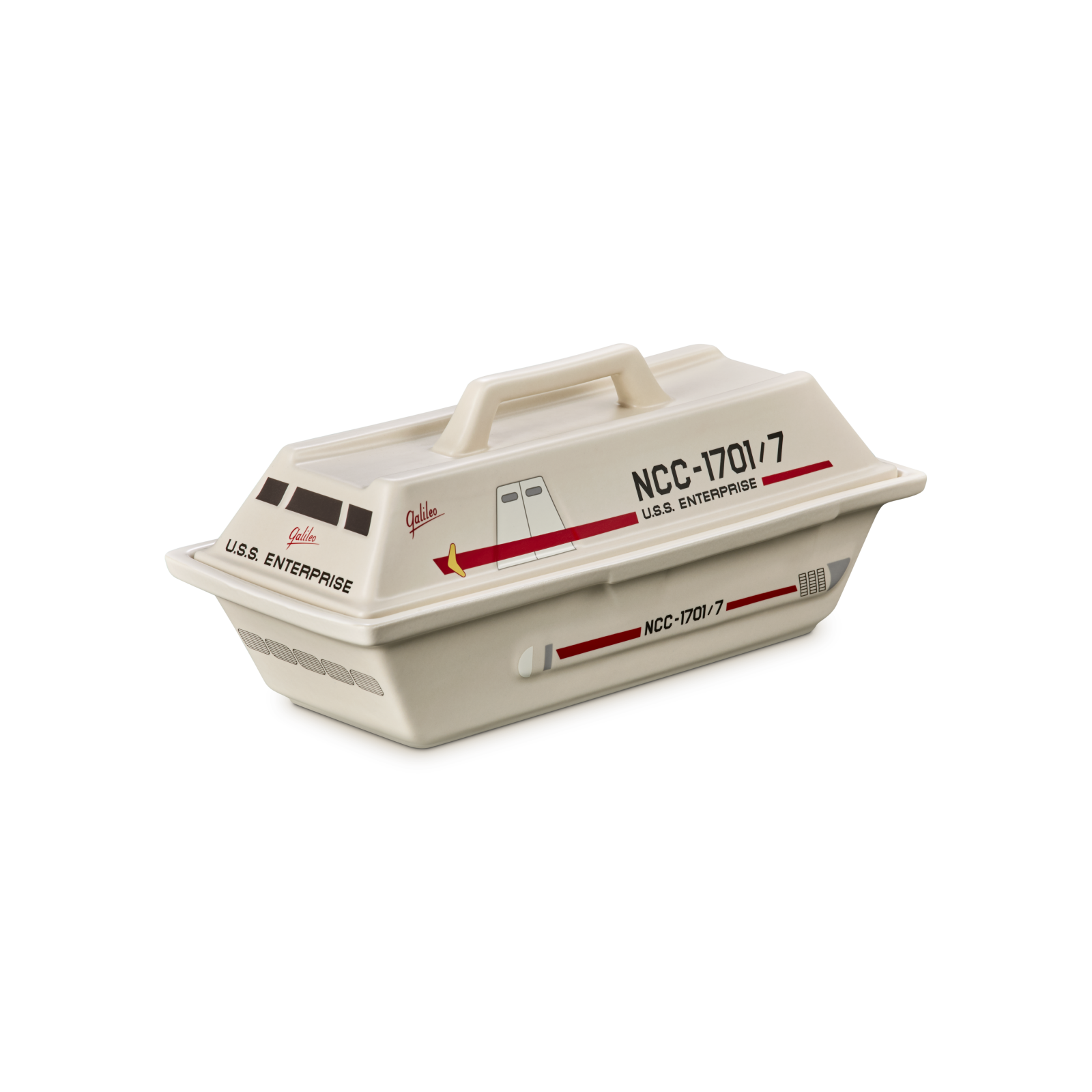 Star Trek系列穿梭機造型長形烤盤 image number 1