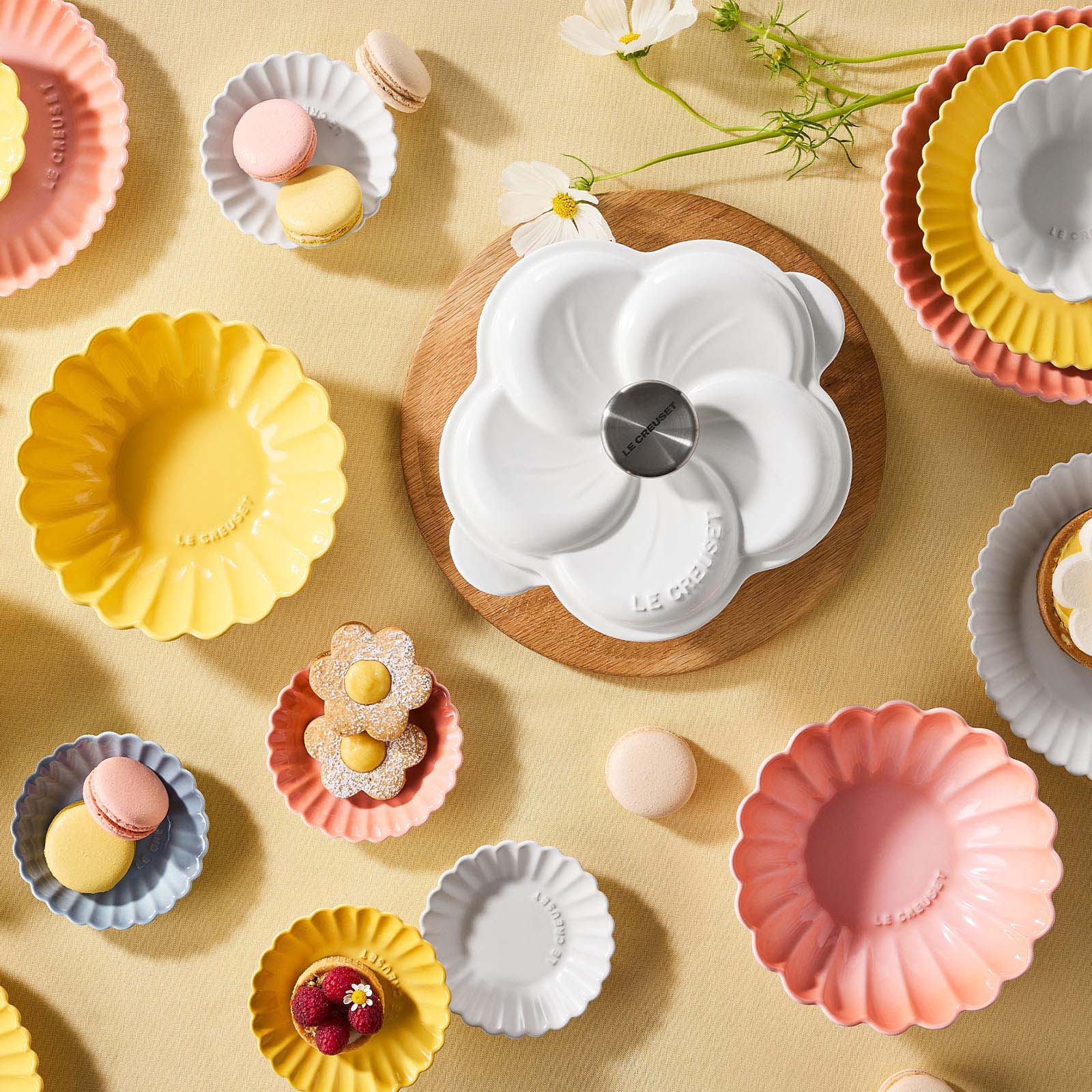 雛菊花瓣盤11cm 2入組 image number 5