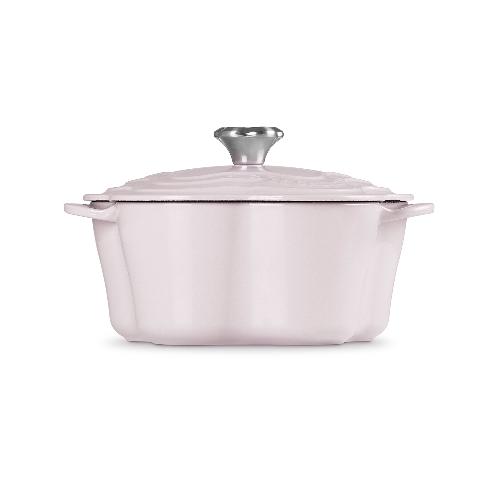 琺瑯鑄鐵山茶花鍋(花型鋼頭-內鍋白) image number 2