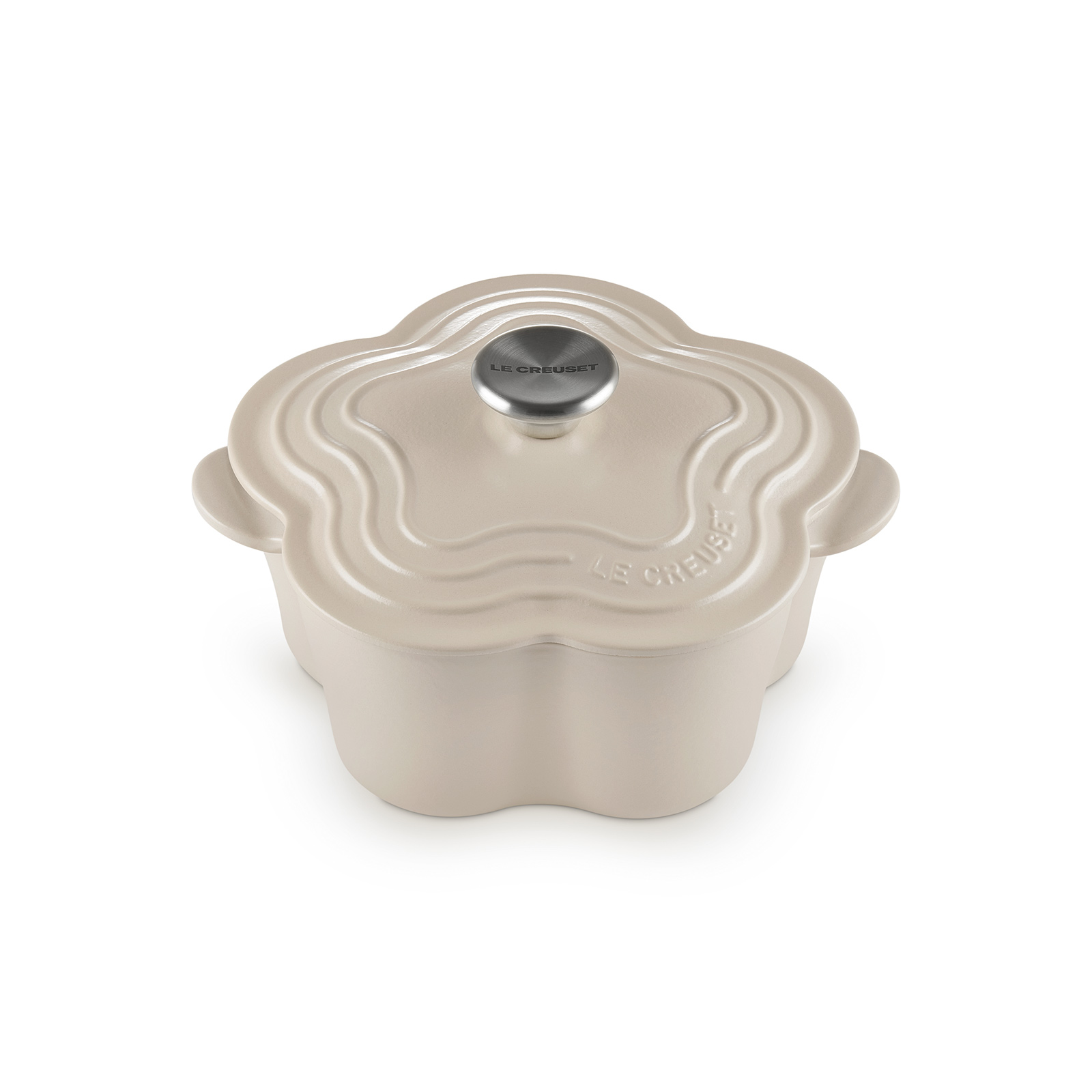 琺瑯鑄鐵山茶花鍋(鋼頭-內鍋白)