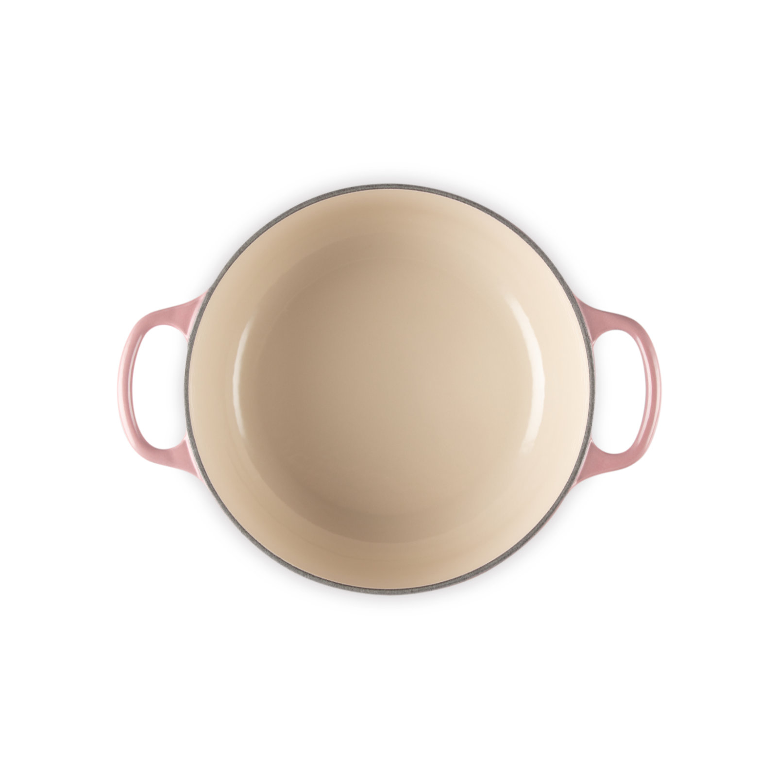 典藏琺瑯鑄鐵圓鍋(銅頭-內鍋白) image number 4