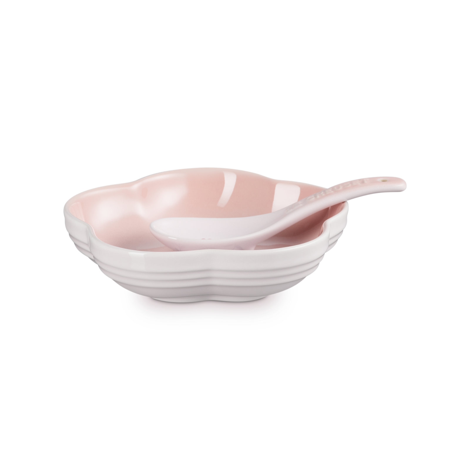 花型盤16cm附中式湯匙 image number 2