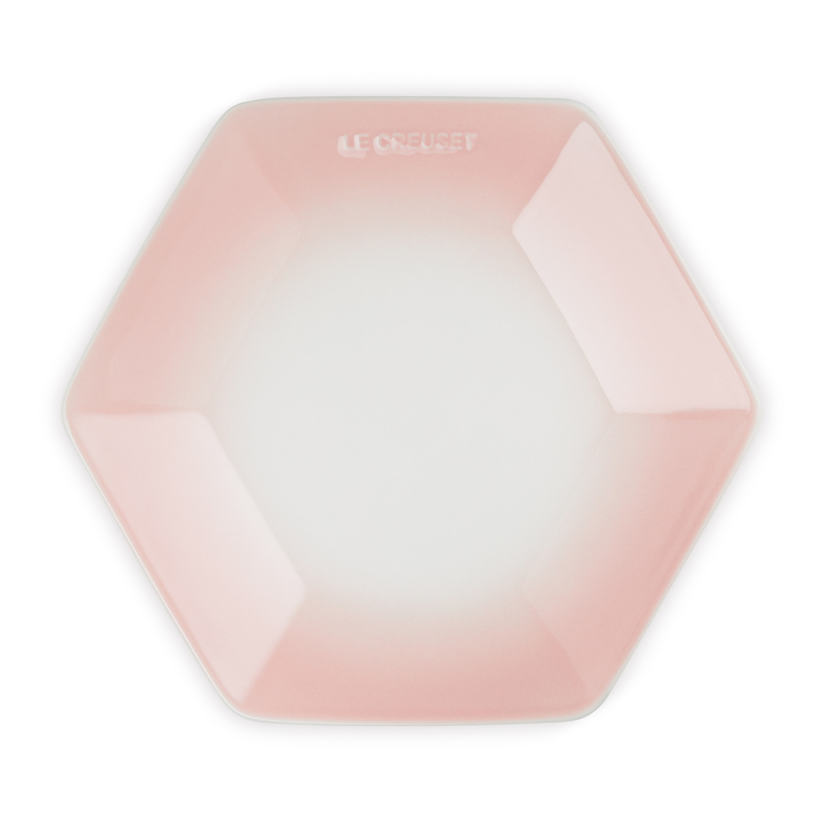 六角盤26cm (淡粉紅) image number 0