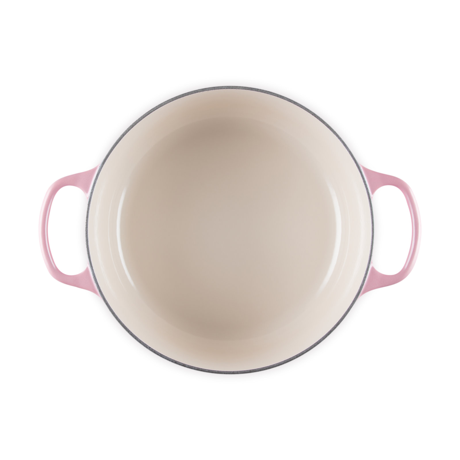 典藏琺瑯鑄鐵圓鍋(銅頭-內鍋白) image number 4