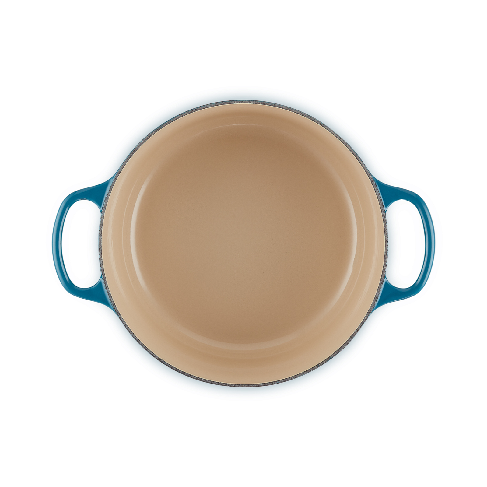 典藏琺瑯鑄鐵圓鍋(鋼頭-內鍋白) image number 4