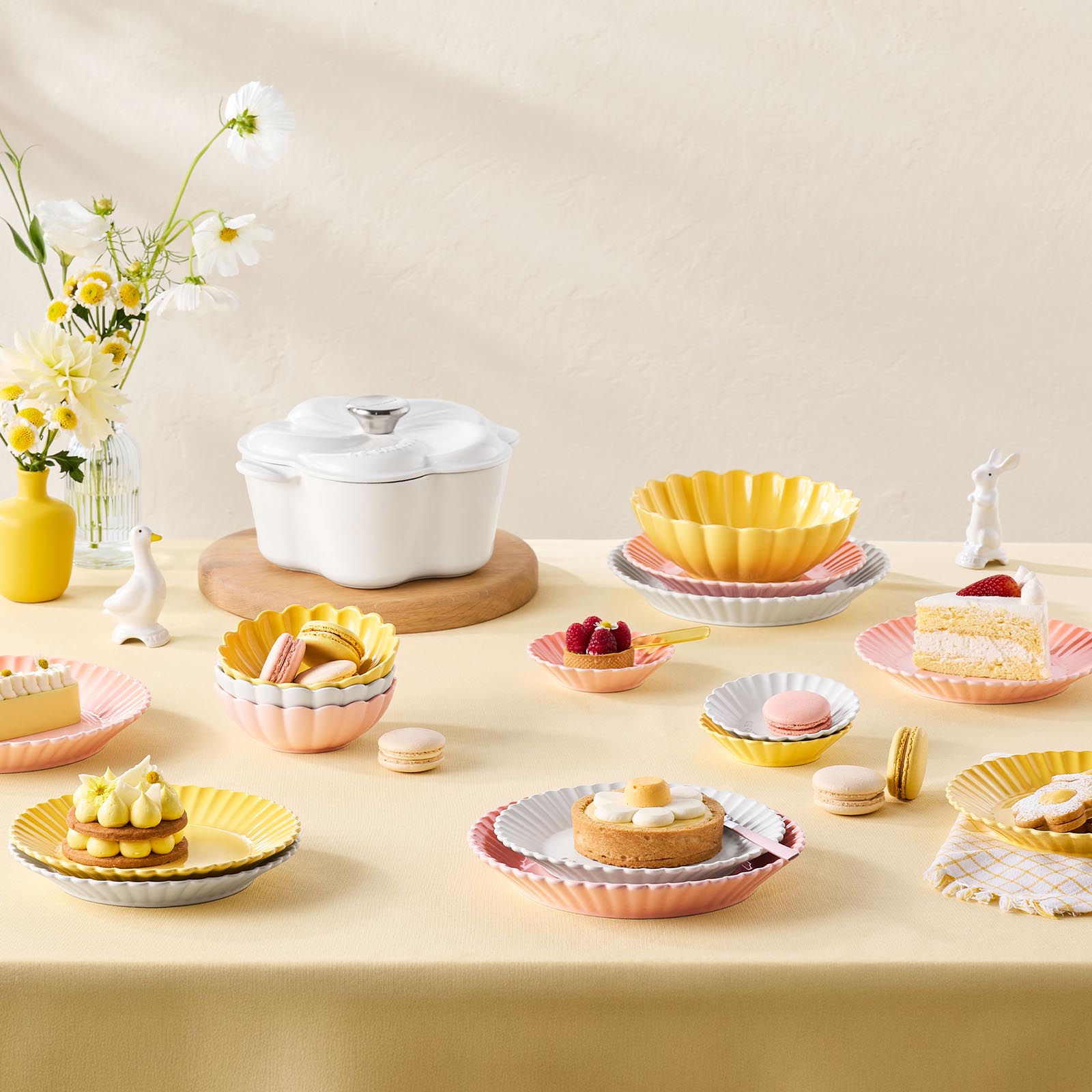 雛菊花瓣盤11cm 2入組 image number 6