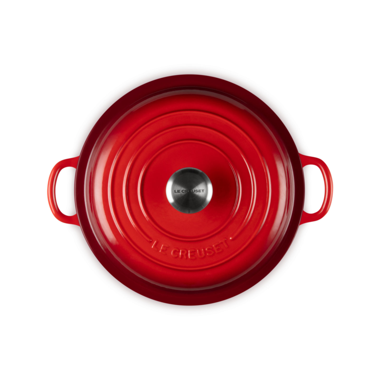 典藏琺瑯鑄鐵淺底鍋(鋼頭) image number 3