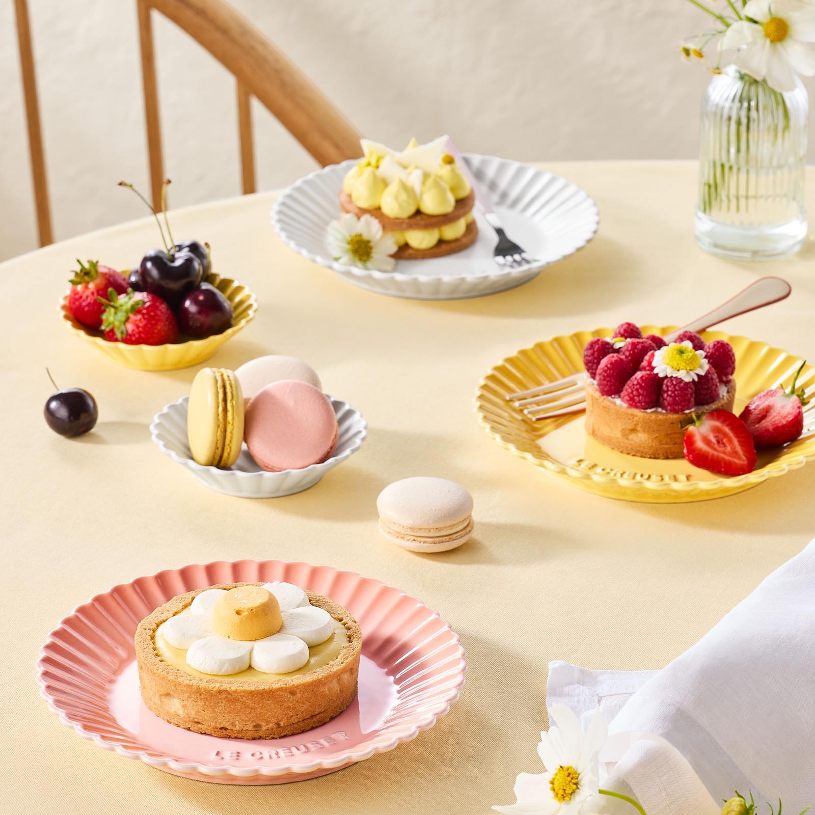 雛菊花瓣盤 image number 5