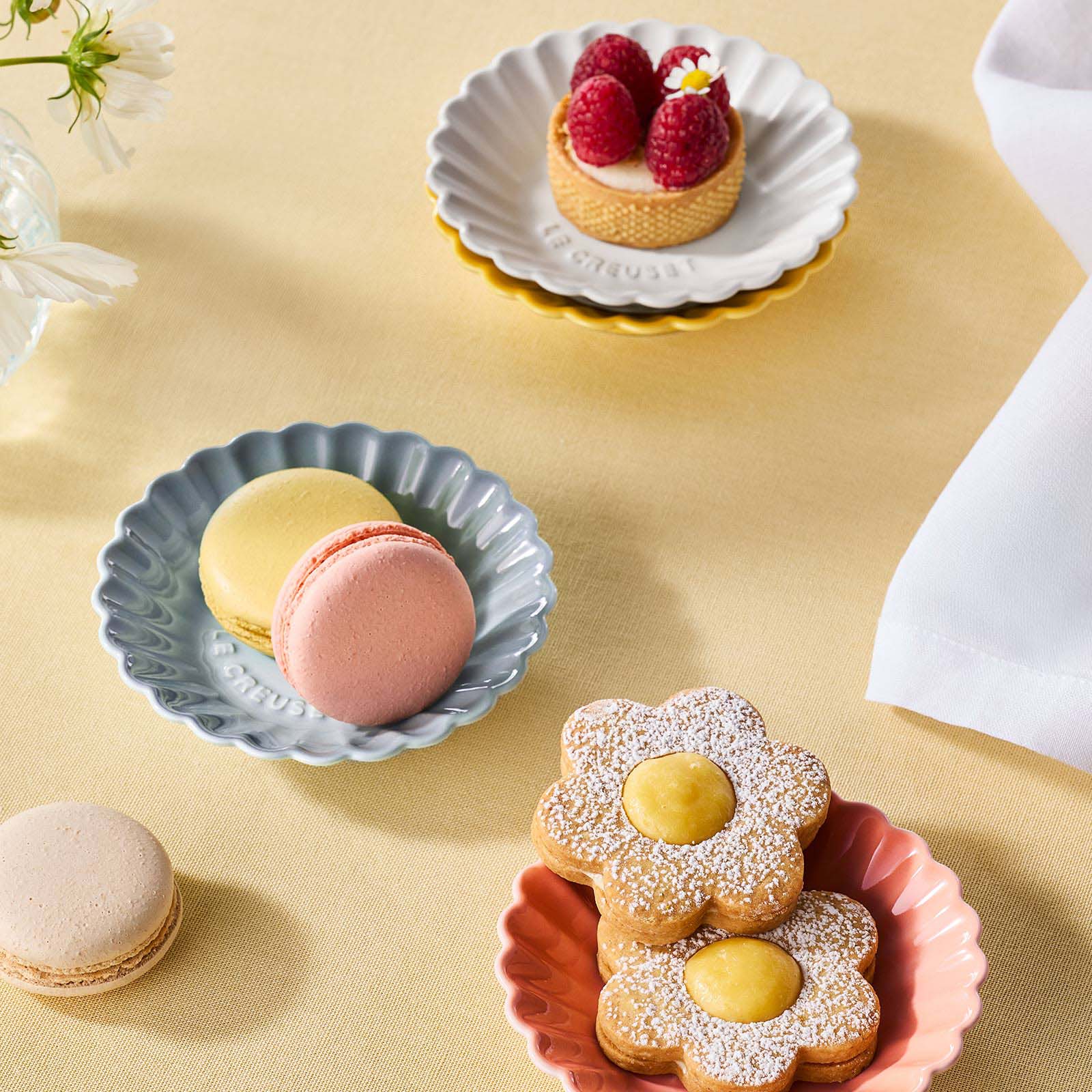 雛菊花瓣盤11cm 2入組 image number 5