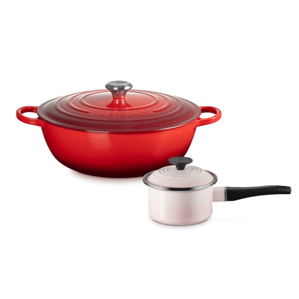 【週年慶】典藏媽咪鍋32cm套組(鋼頭)