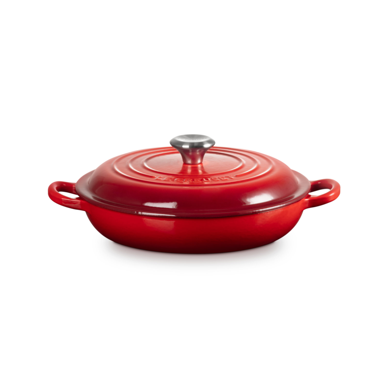 典藏琺瑯鑄鐵淺底鍋(鋼頭) image number 0