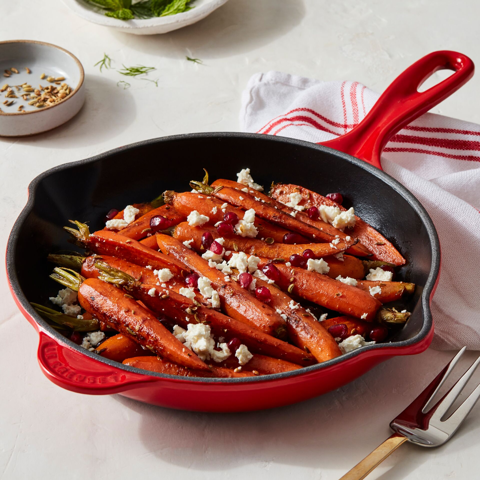 琺瑯鑄鐵單柄圓鐵煎盤 image number 4