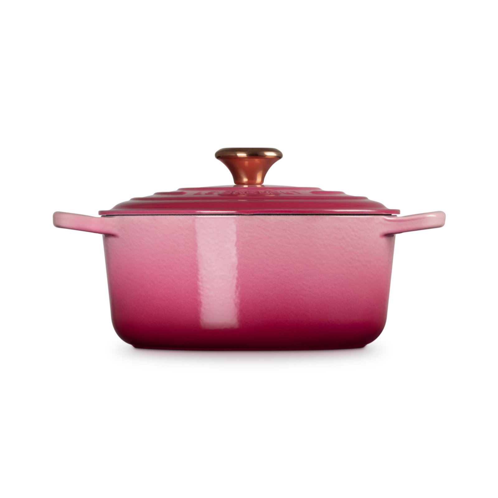 典藏琺瑯鑄鐵圓鍋(銅頭-內鍋白) image number 2