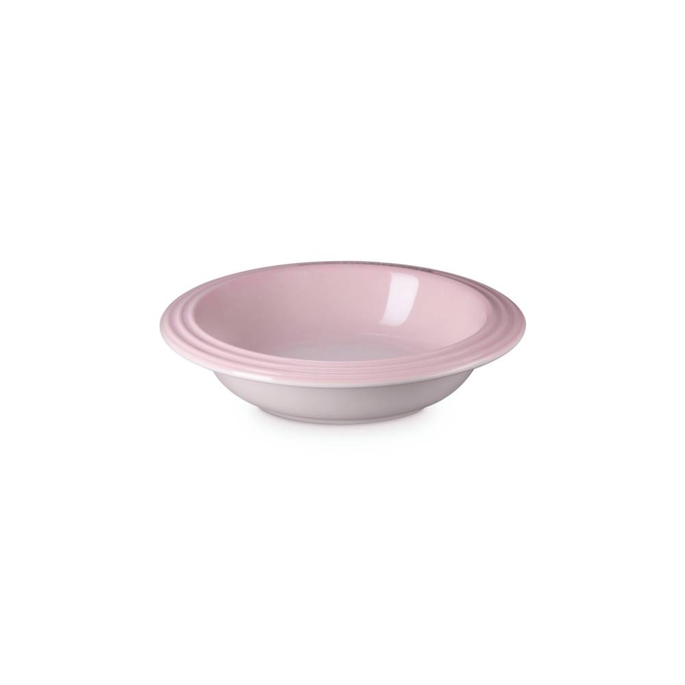輕虹霓彩系列深圓盤15cm (貝殼粉)