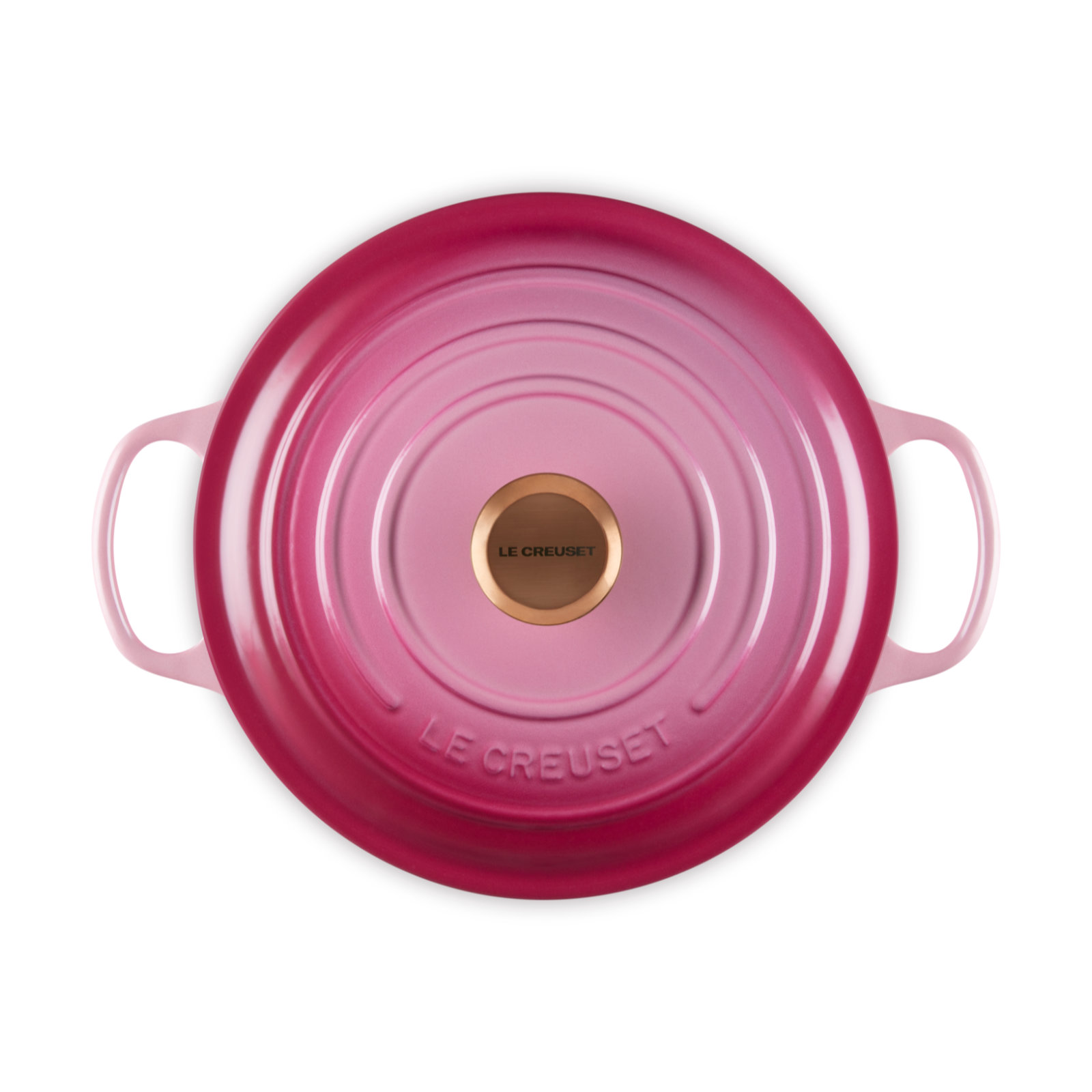 典藏琺瑯鑄鐵圓鍋(銅頭-內鍋白) image number 3