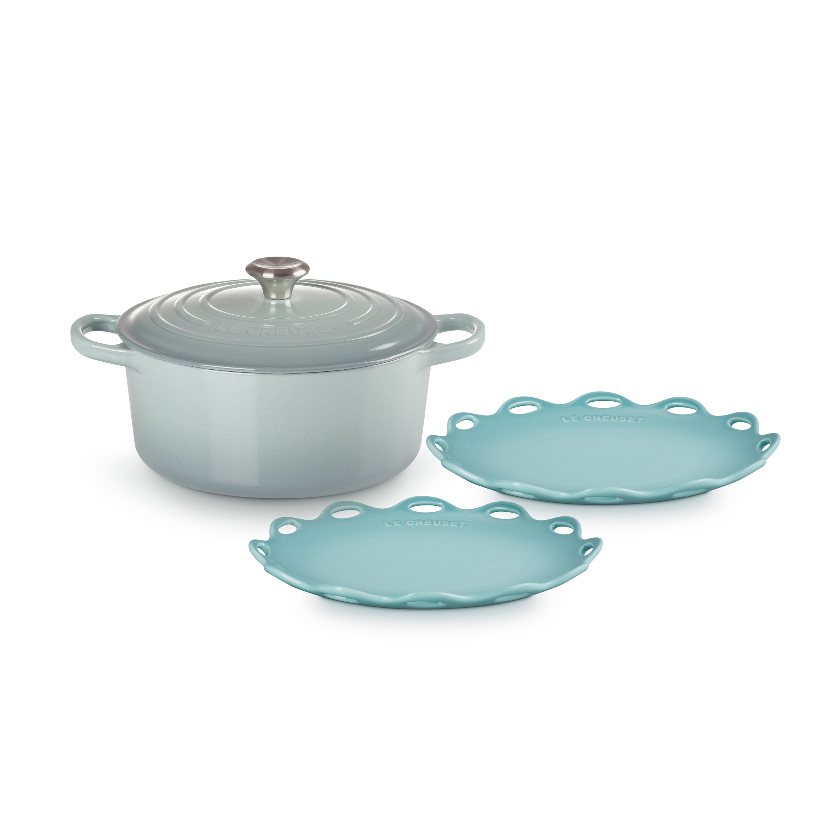 【週年慶】典藏圓鍋22cm套組(鋼頭)