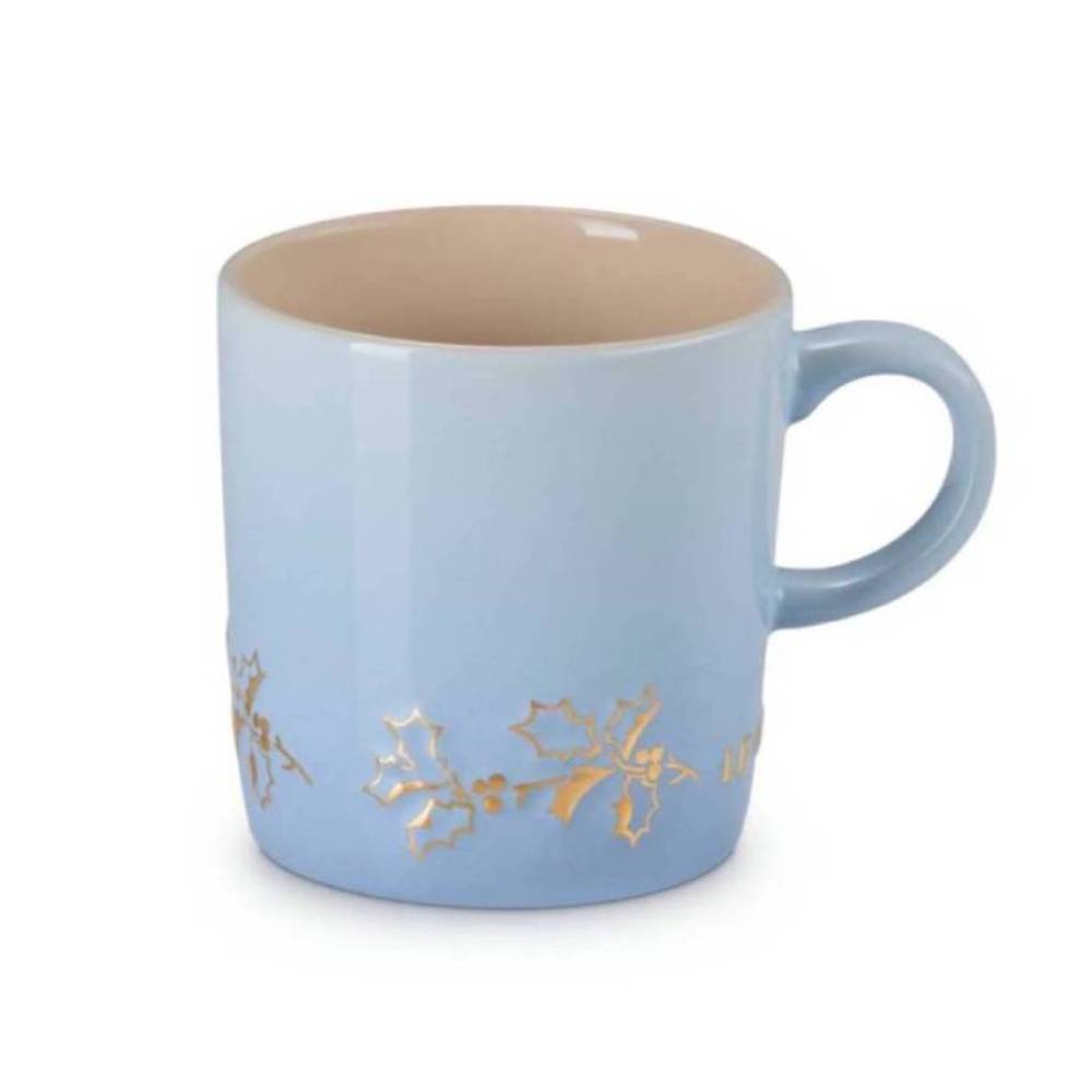 歡樂耶誕英式馬克杯350ml (海岸藍)