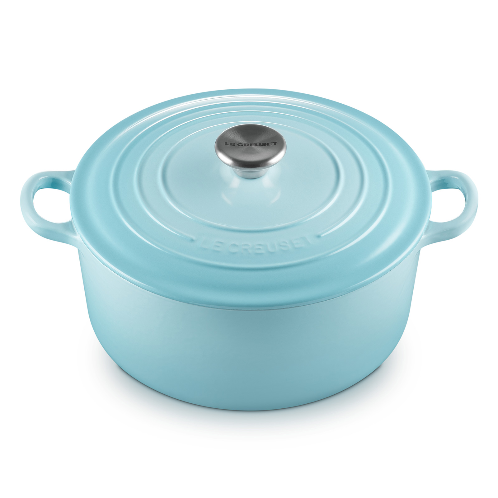 琺瑯鑄鐵圓鍋(鋼頭-內鍋白) image number 1