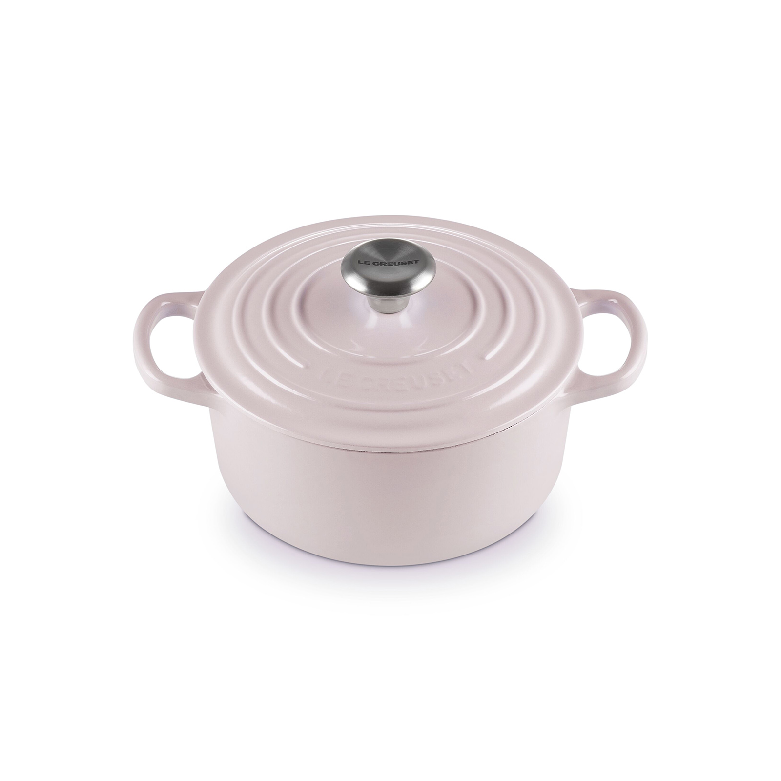 典藏琺瑯鑄鐵圓鍋(鋼頭-內鍋白) image number 1