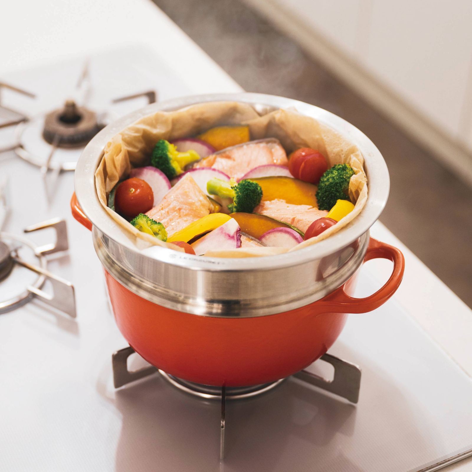 不鏽鋼蒸架 image number 1