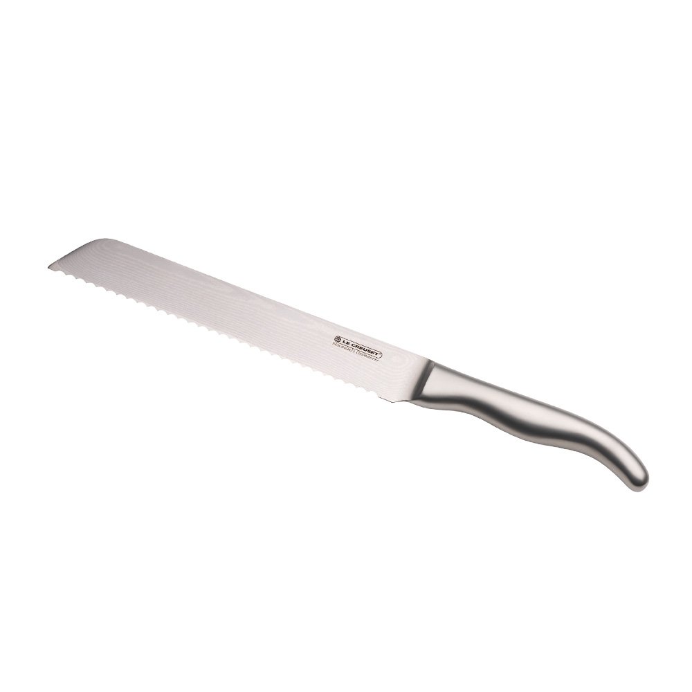 大馬士革鋼麵包刀(不鏽鋼柄) image number 0