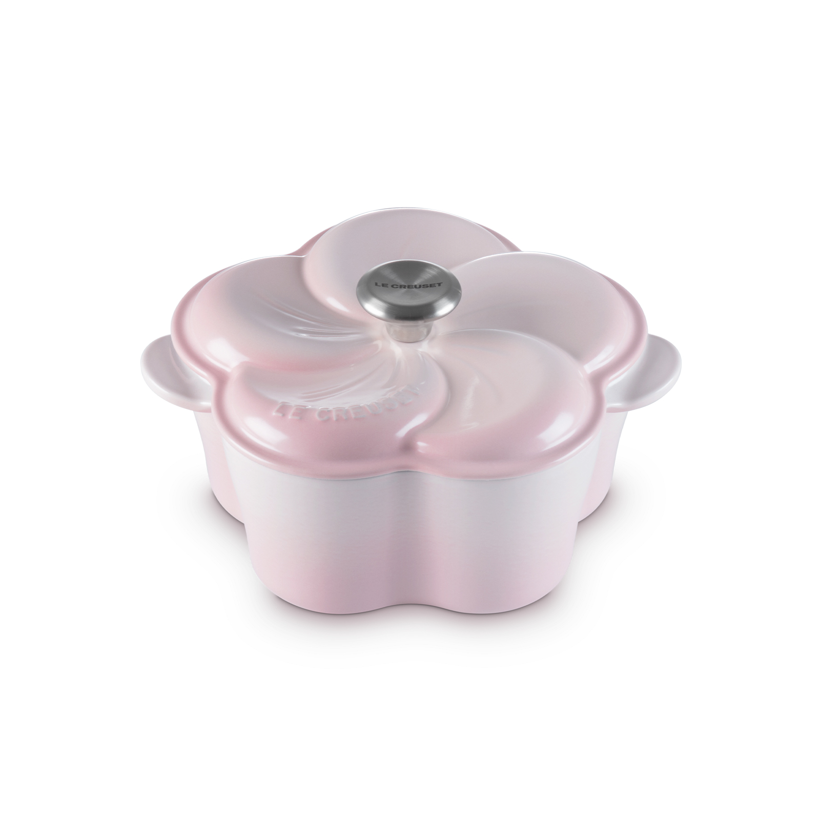 琺瑯鑄鐵櫻花鍋 (鋼頭-內鍋白) image number 0