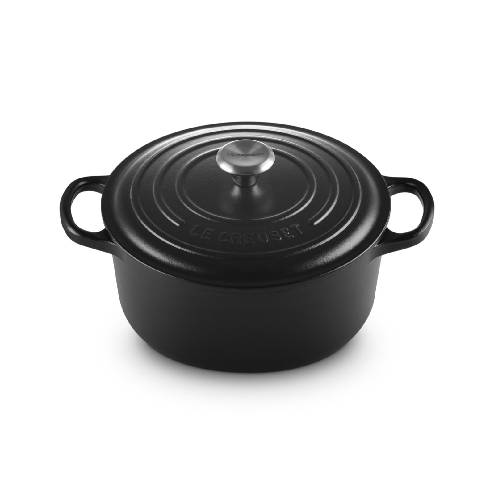 典藏琺瑯鑄鐵圓鍋(鋼頭-內鍋黑) image number 1