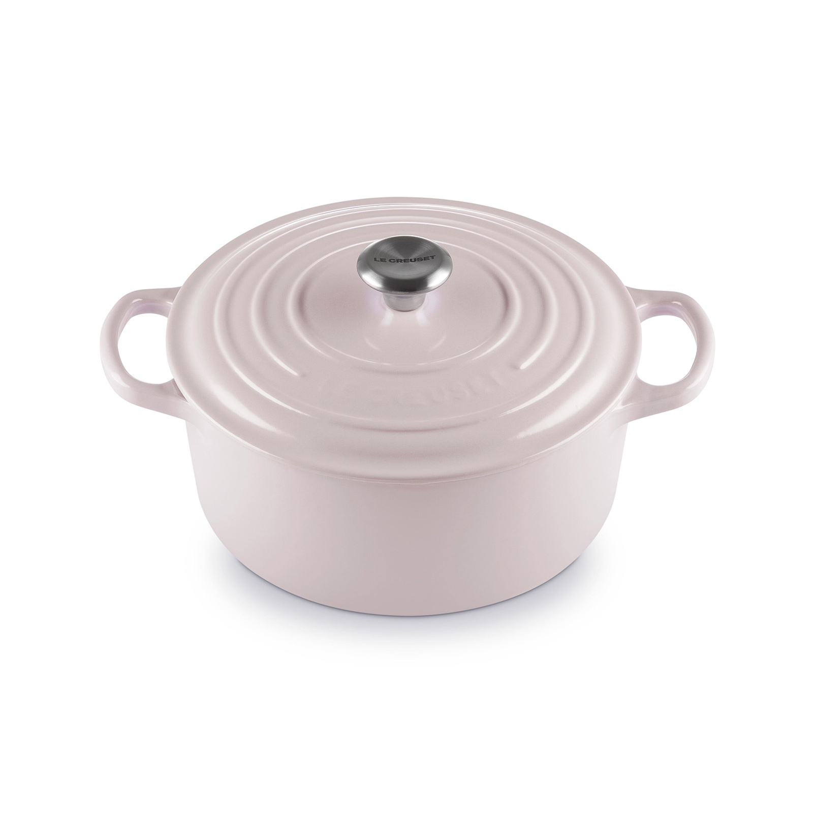 典藏琺瑯鑄鐵圓鍋(鋼頭-內鍋白) image number 1