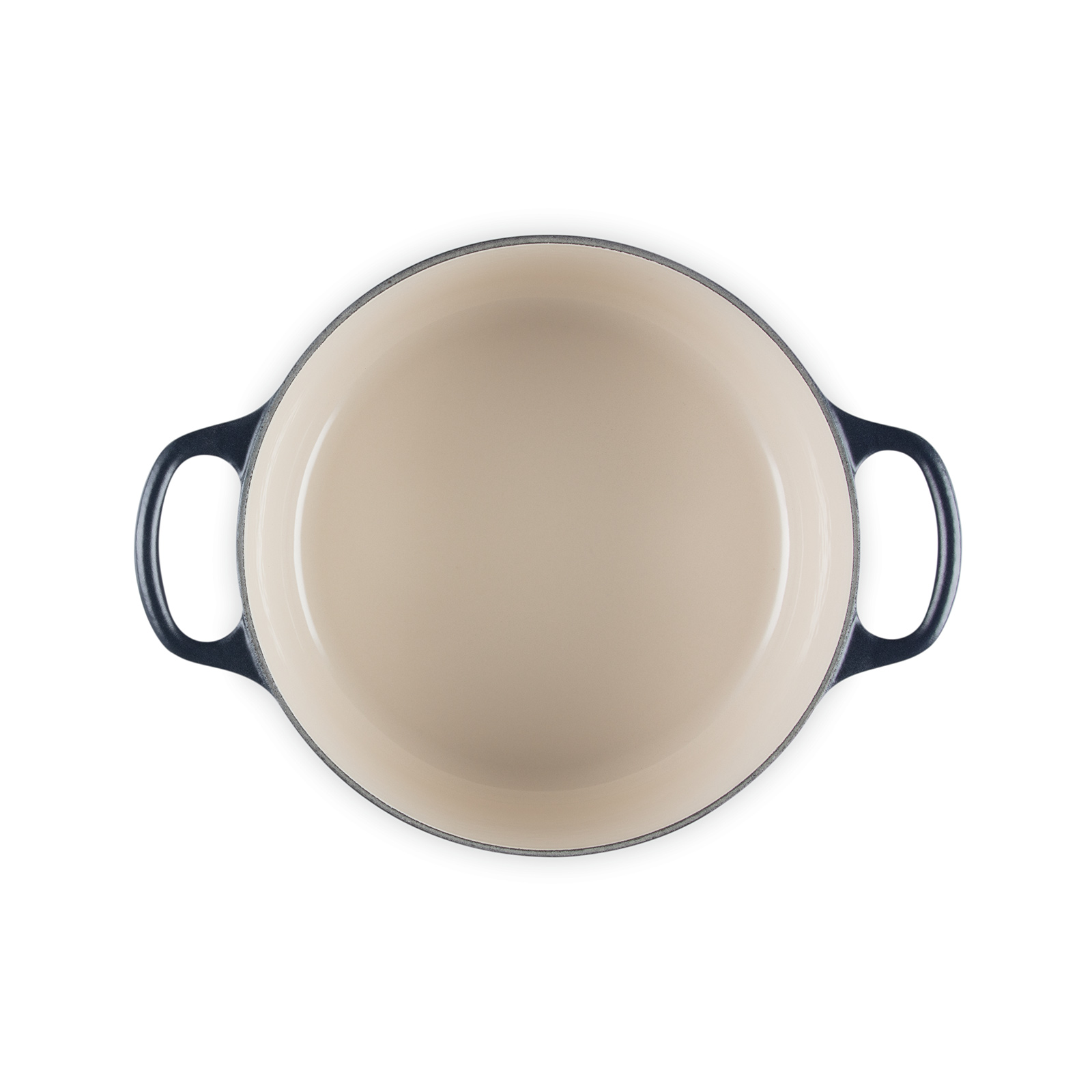 典藏琺瑯鑄鐵圓鍋 (淡金頭-內鍋白) image number 4