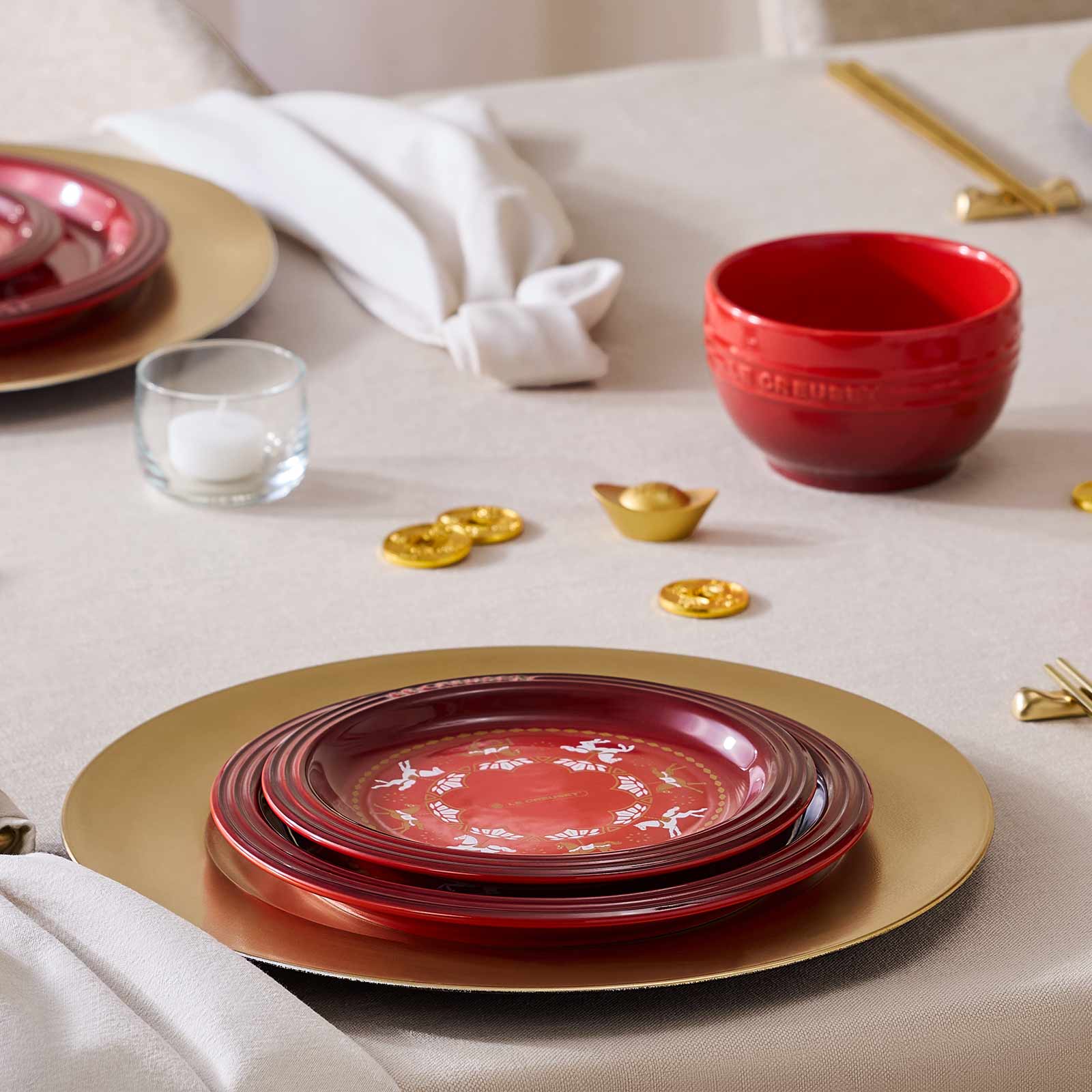 旋轉木馬系列圓盤 (櫻桃紅) image number 6