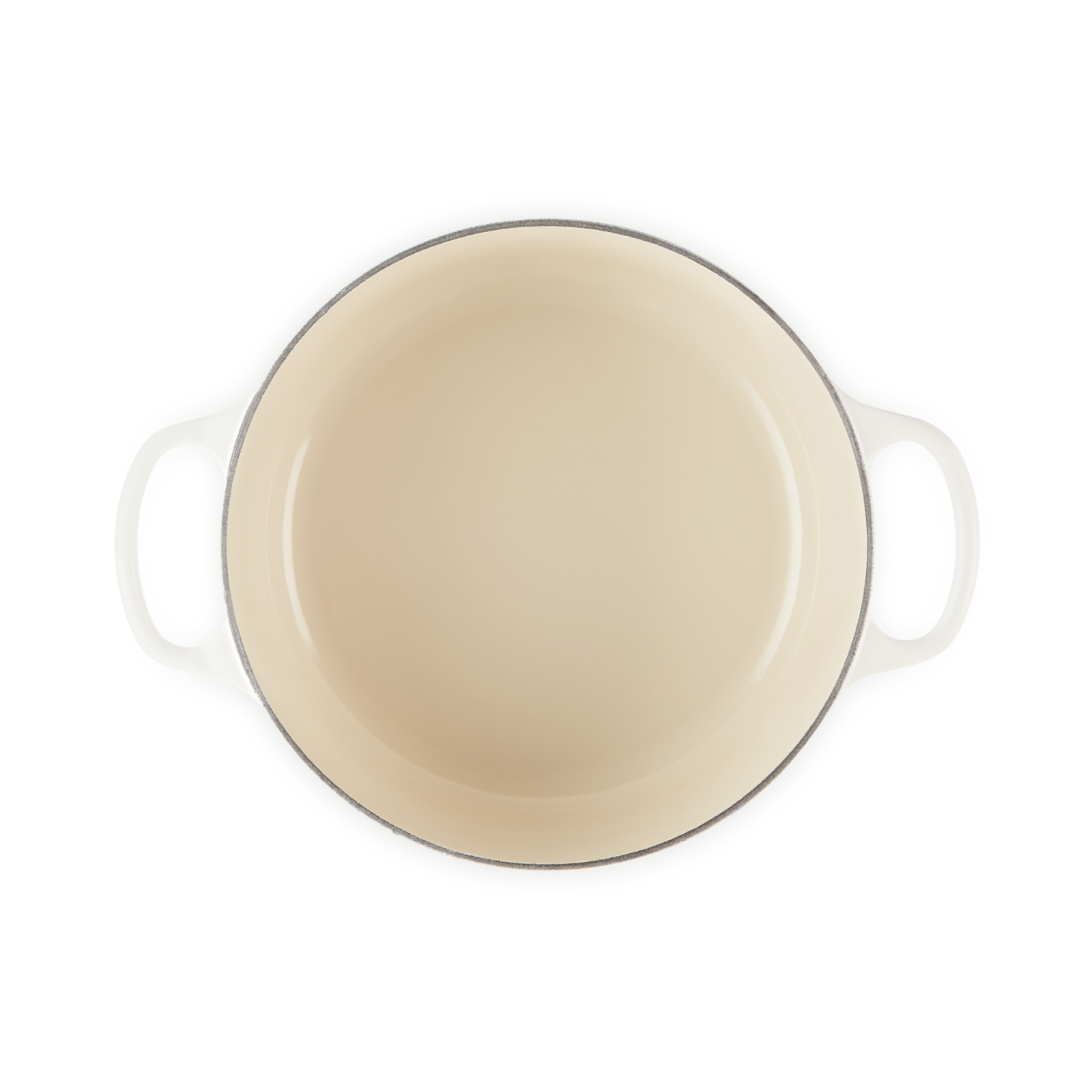 典藏琺瑯鑄鐵圓鍋(鋼頭-內鍋白) image number 4