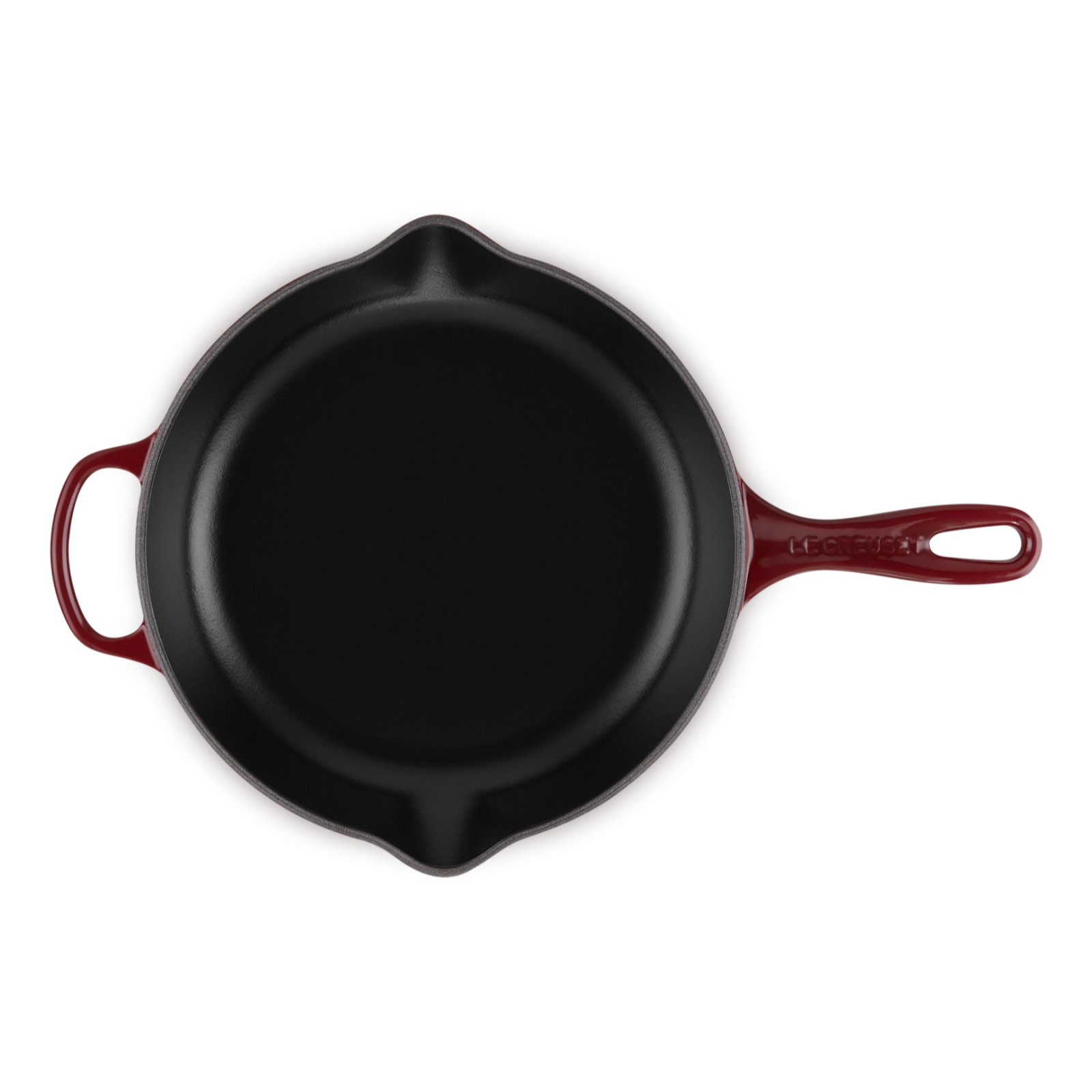 典藏琺瑯鑄鐵單耳單柄圓煎盤 image number 3