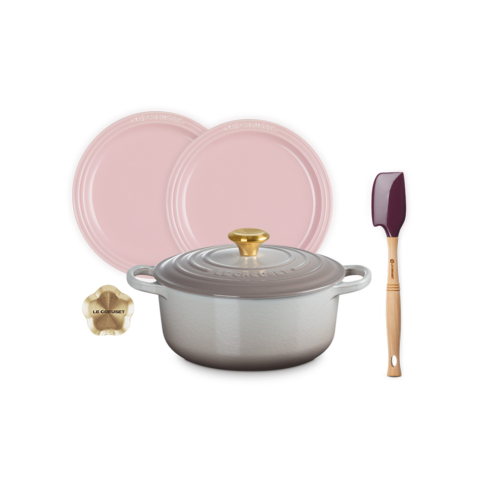 【母親節特惠組】典藏圓鍋20套組(金頭)