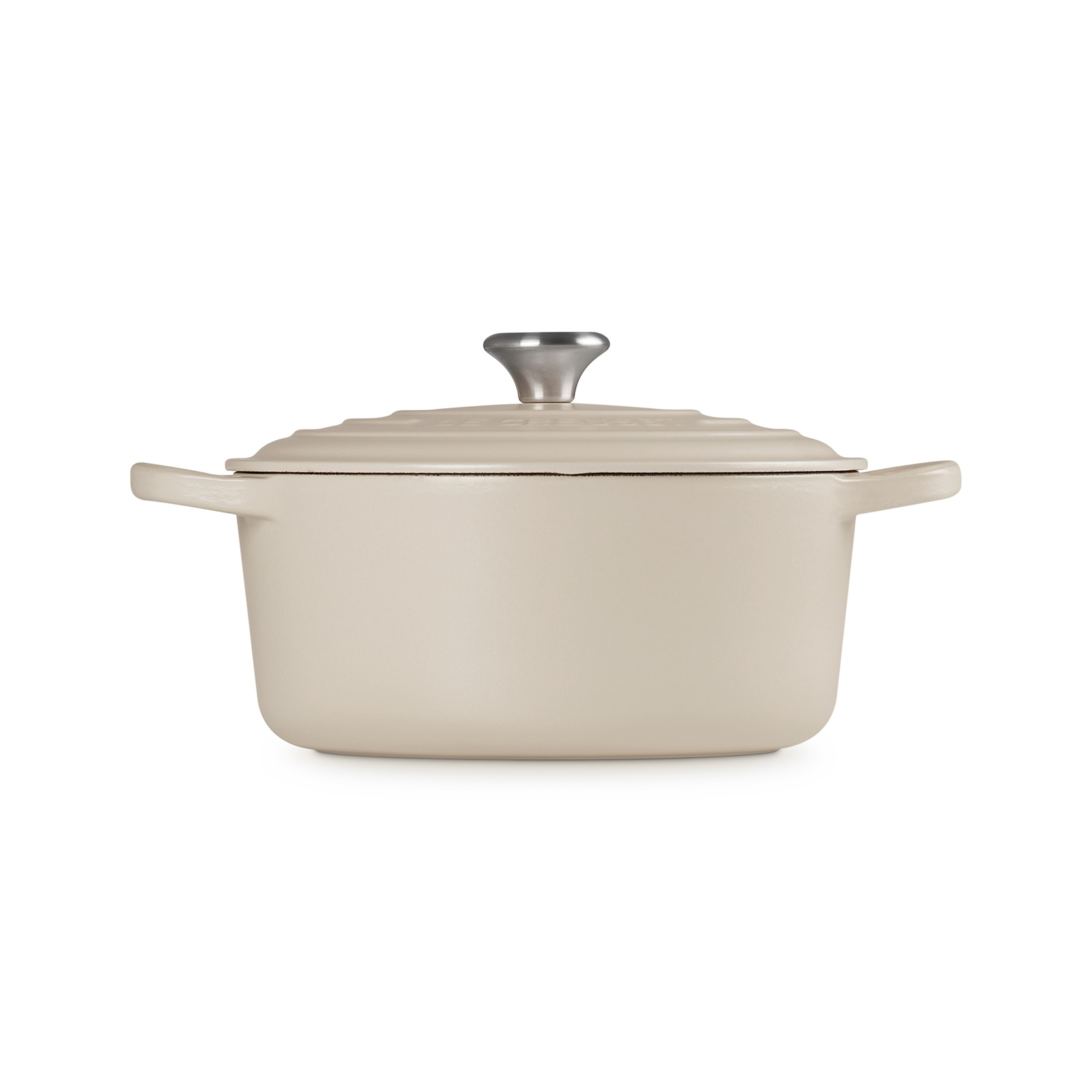 典藏琺瑯鑄鐵圓鍋(鋼頭-內鍋白) image number 2