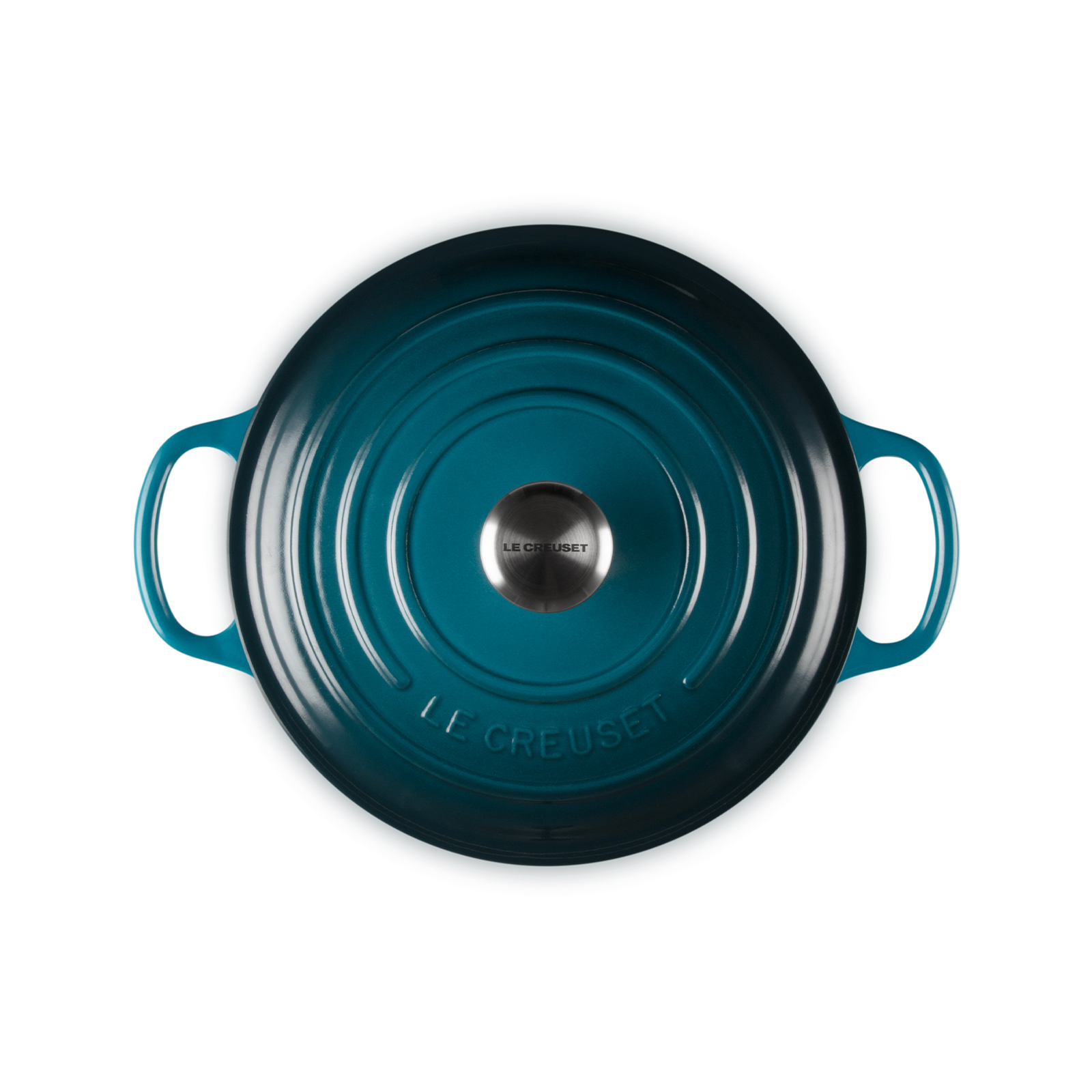 典藏琺瑯鑄鐵圓鍋(鋼頭-內鍋白) image number 3