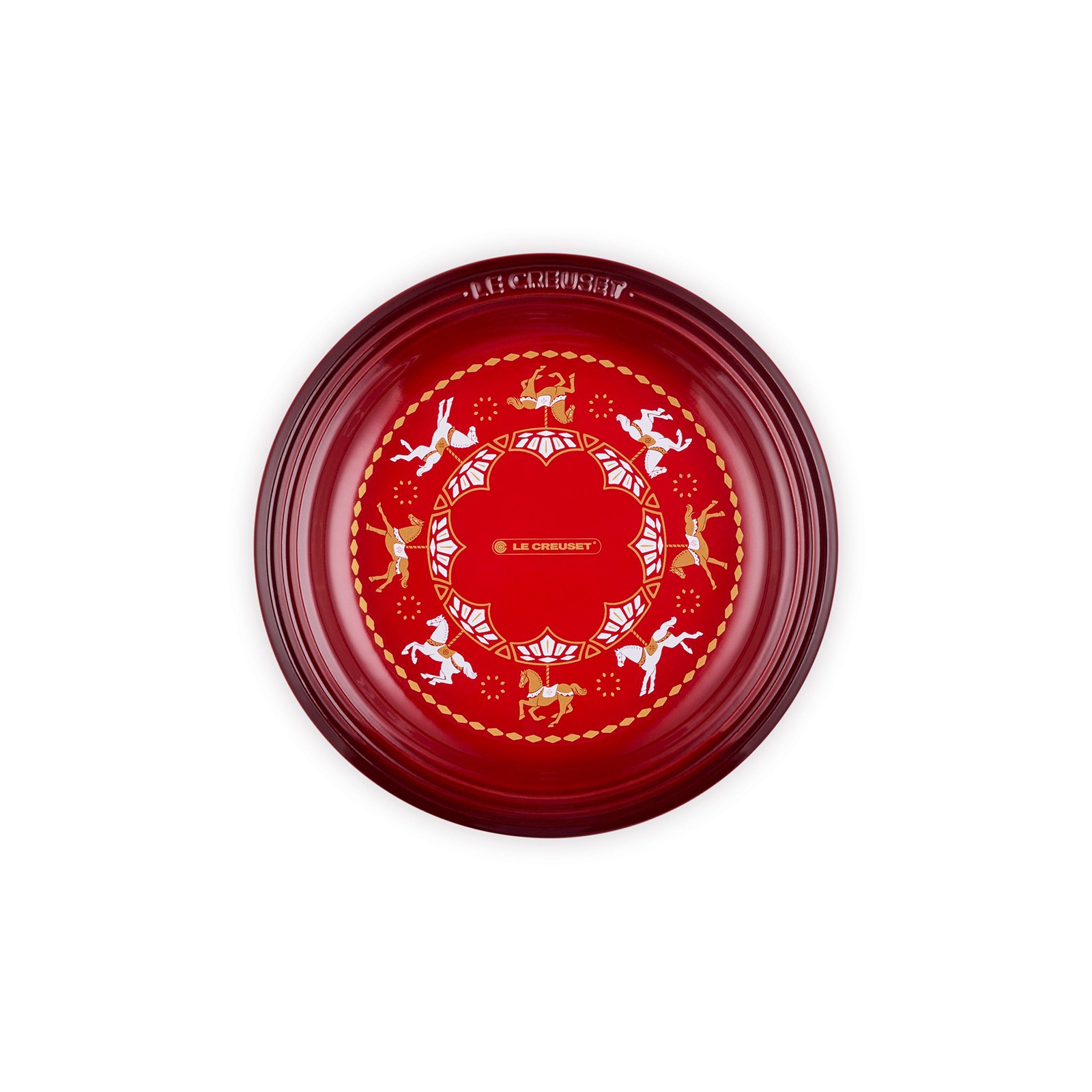旋轉木馬系列圓盤 (櫻桃紅) image number 1